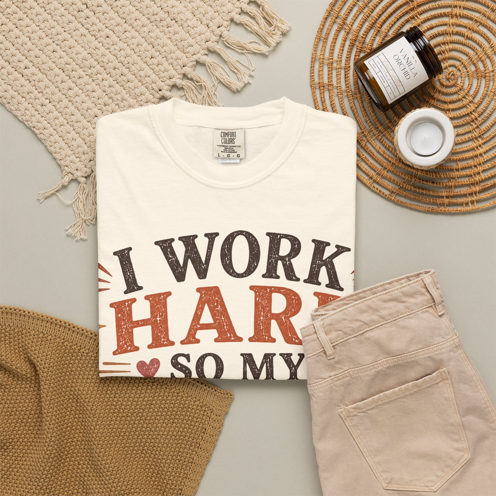 I Work Hard So My Dog Can Have A Better Life Retro T-Shirt