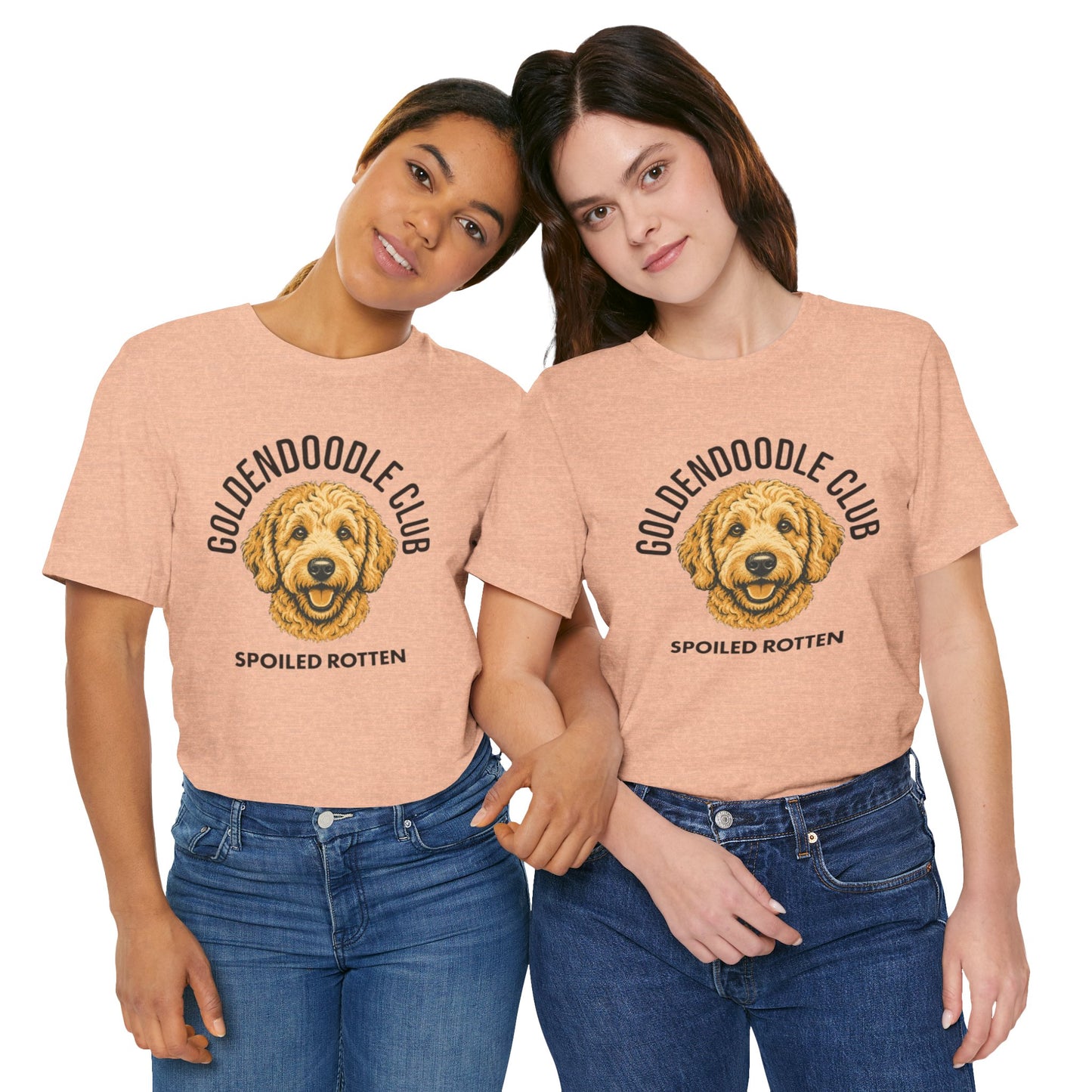 Goldendoodle Club Spoiled Rotten Graphic Tee