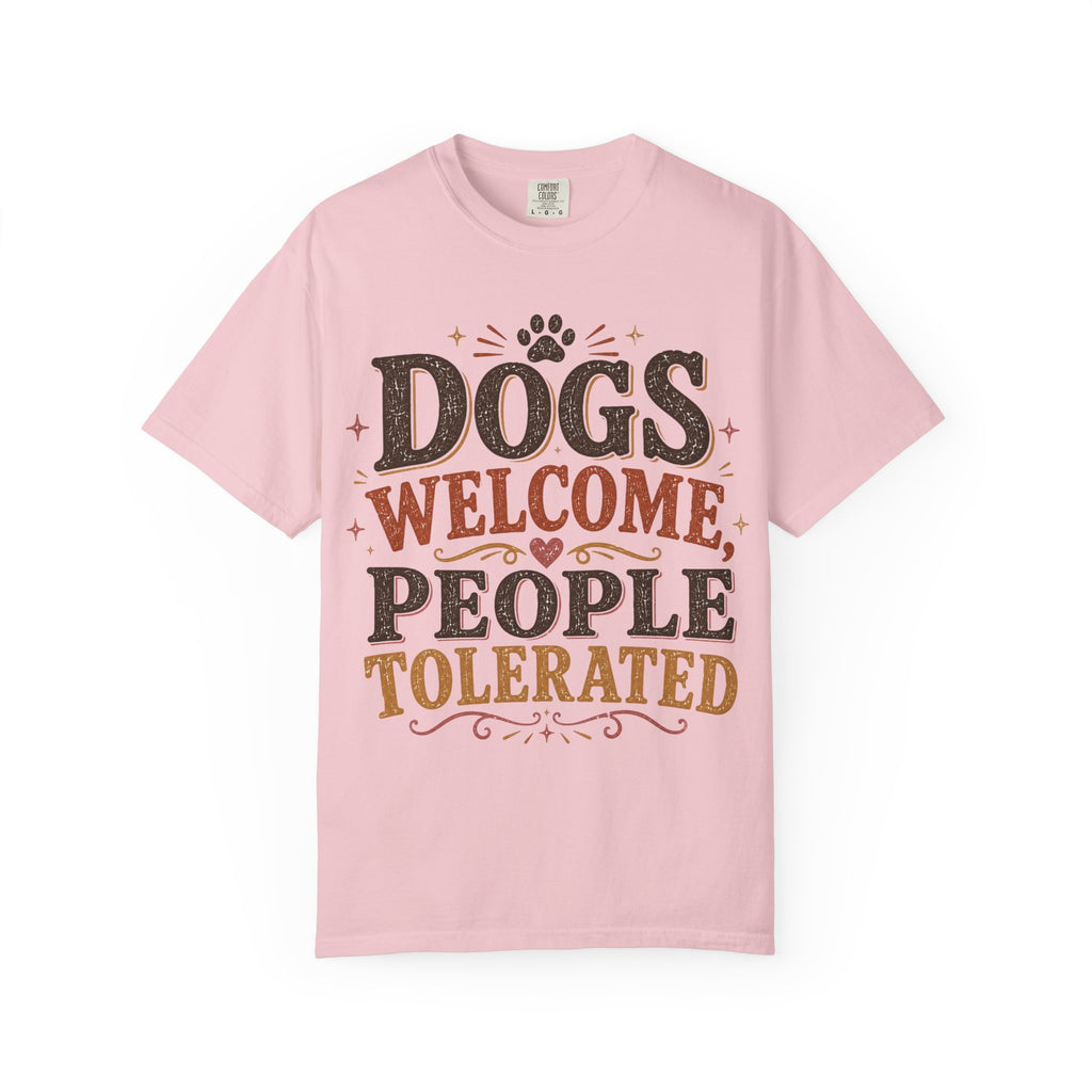 Dogs Welcome, People Tolerated Retro T-Shirt