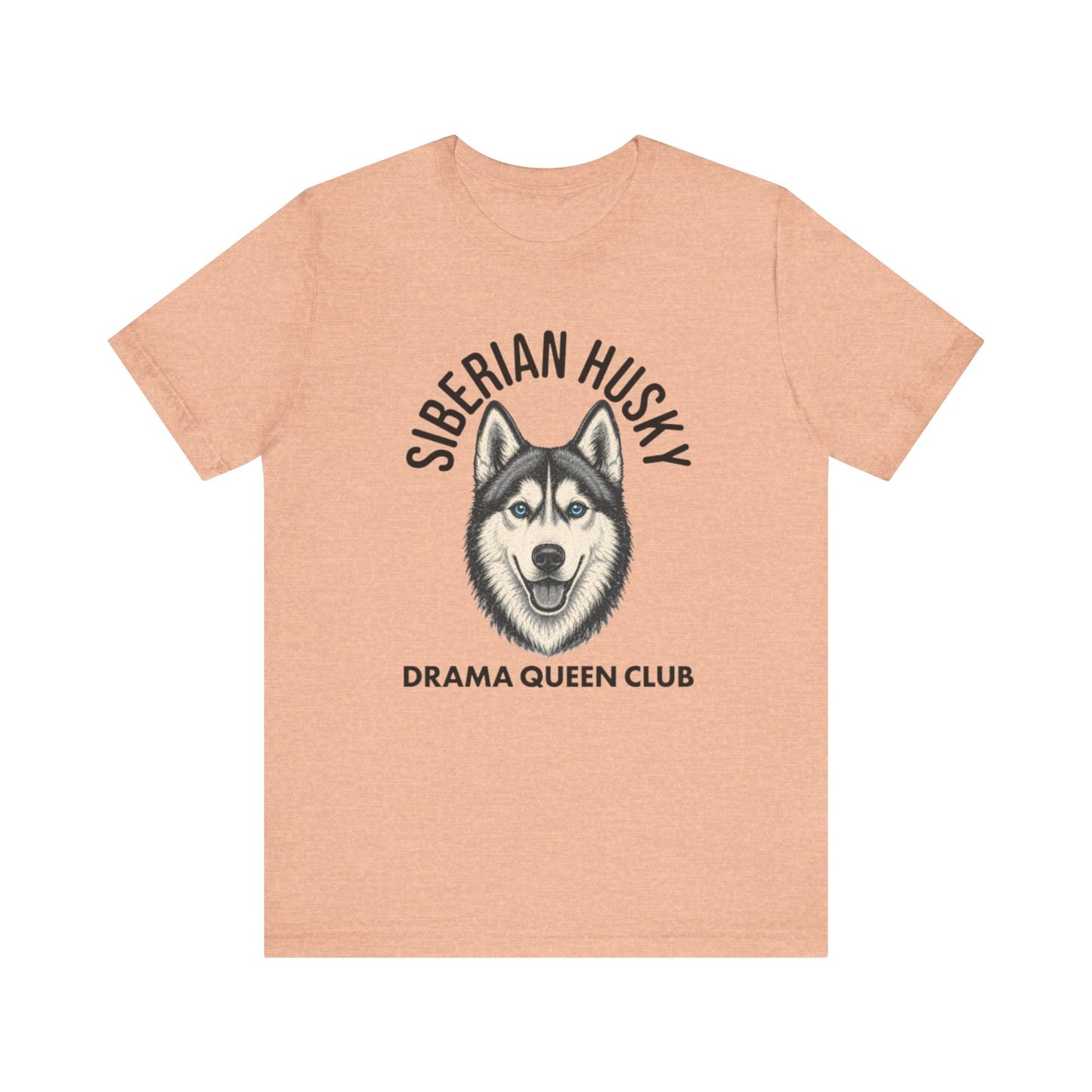 Siberian Husky Club Drama Queen Official Graphic Tee