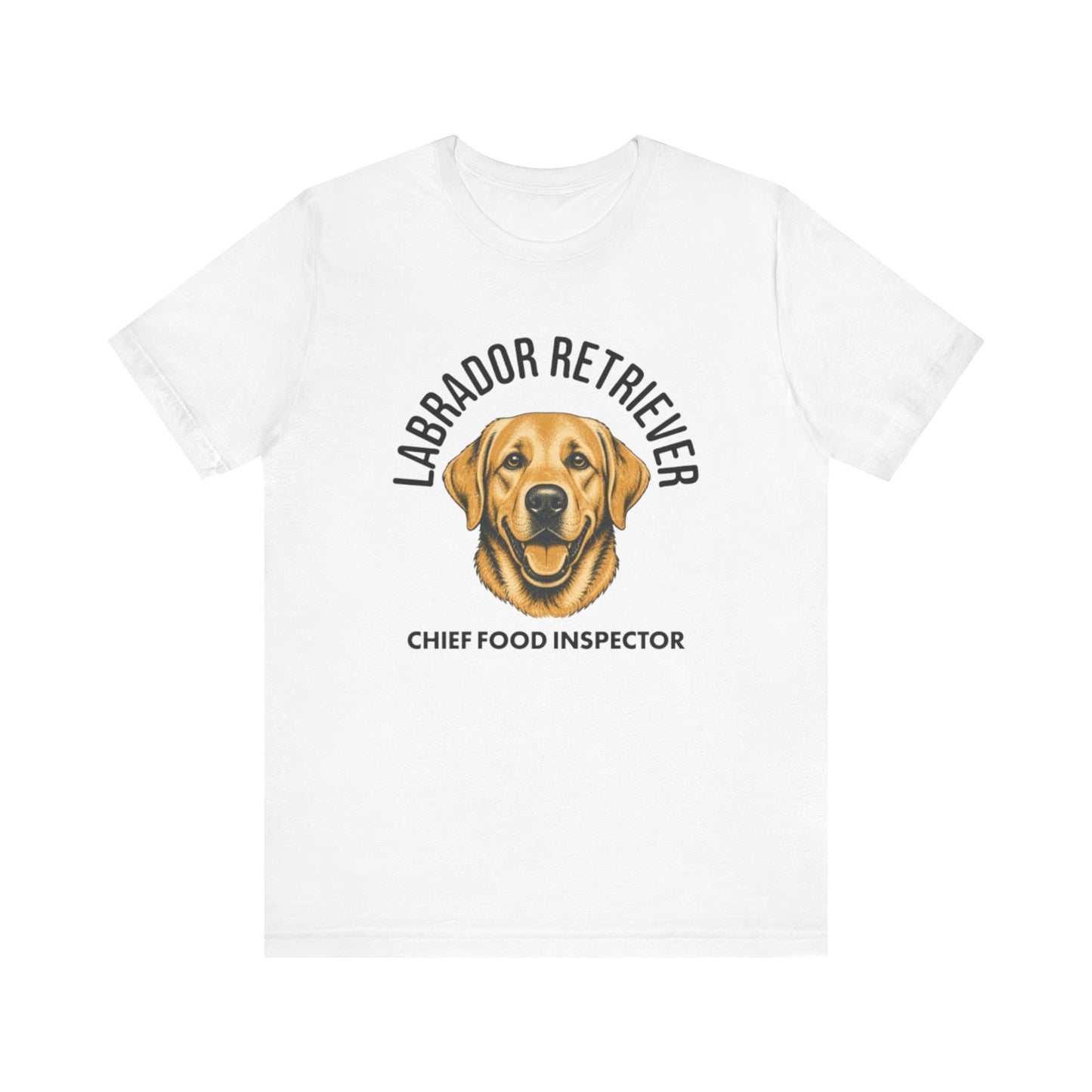 Labrador Retriever Club Chief Food Inspector Graphic Tee