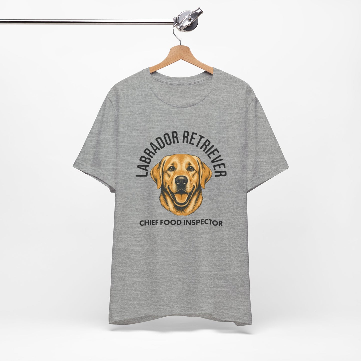 Labrador Retriever Club Chief Food Inspector Graphic Tee