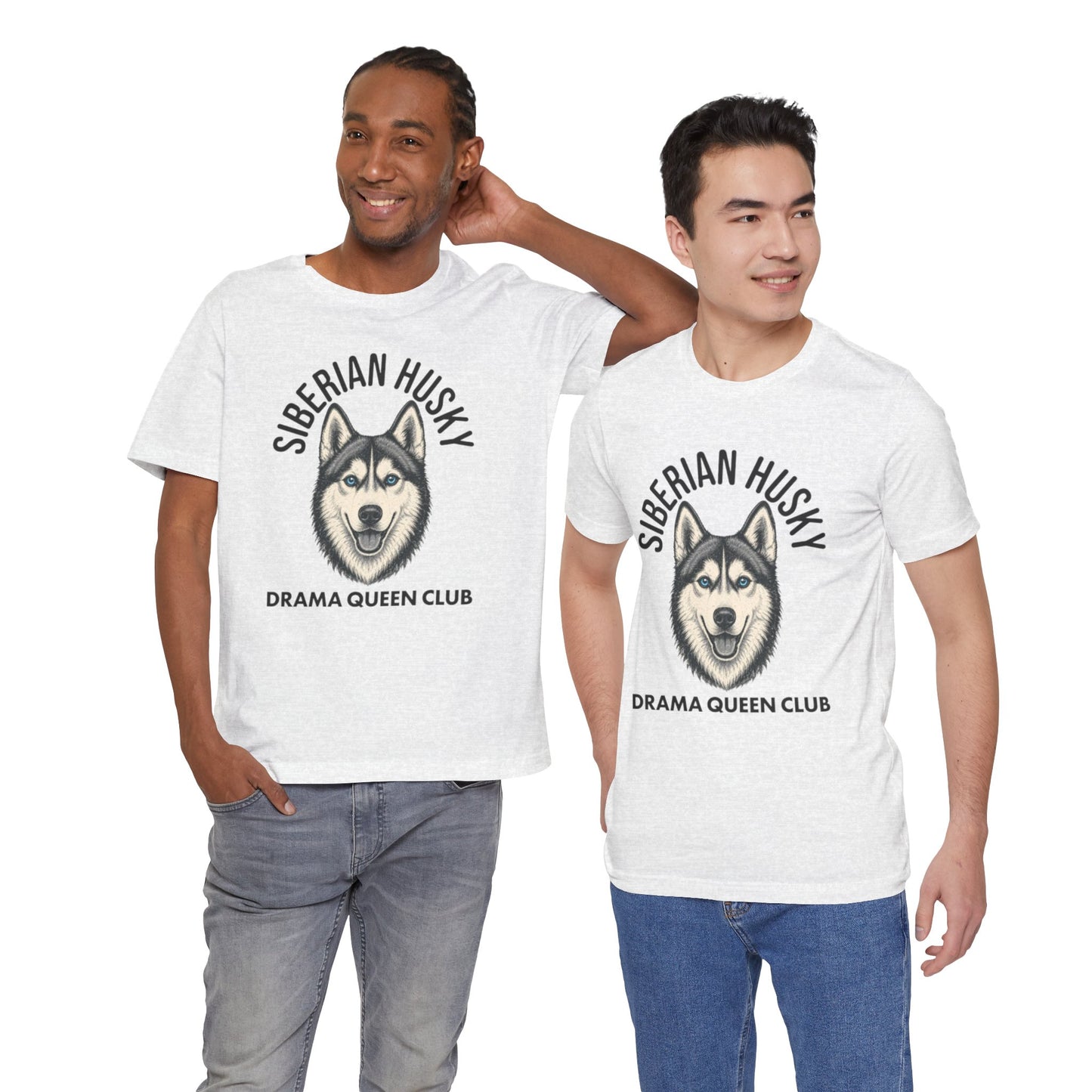 Siberian Husky Club Drama Queen Official Graphic Tee