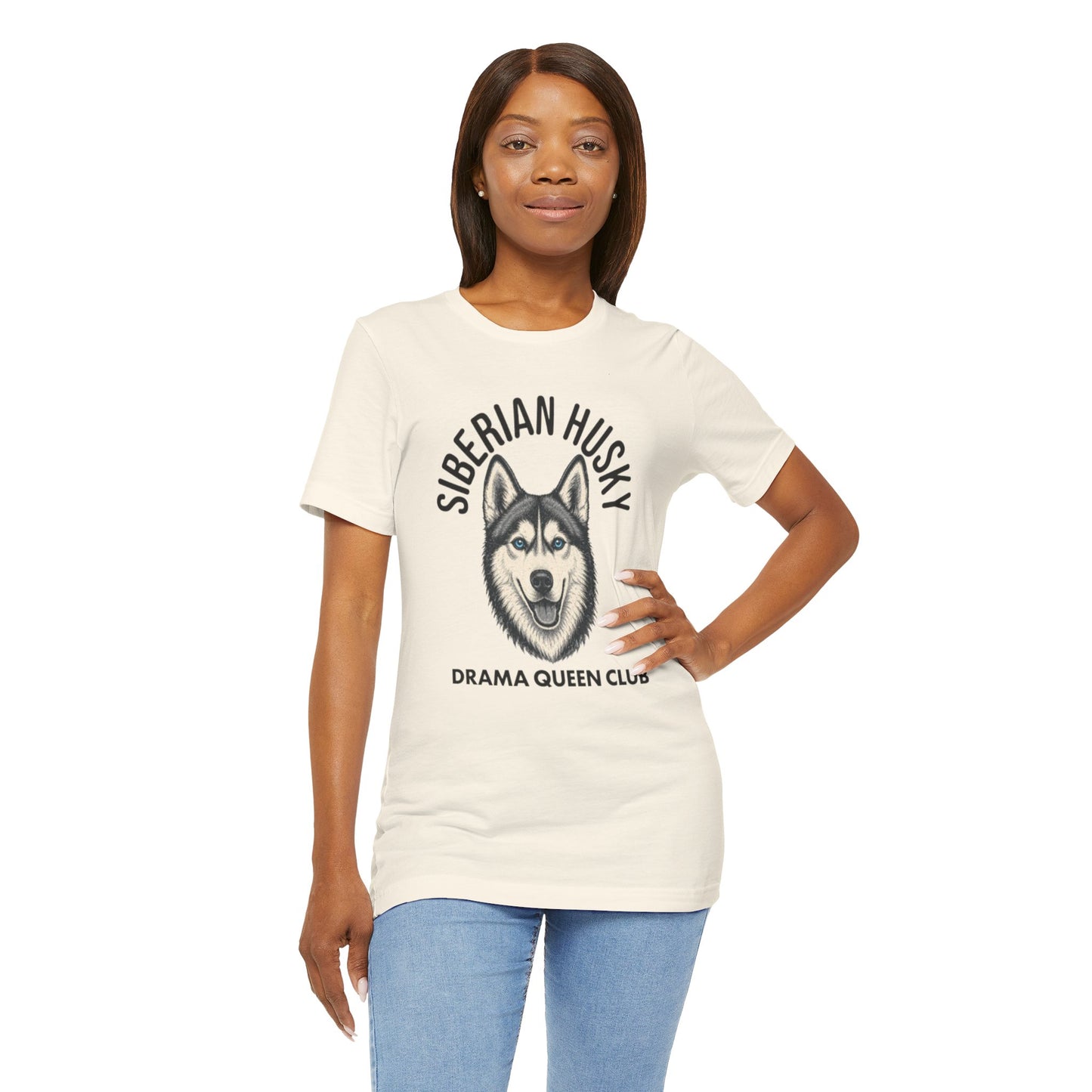Siberian Husky Club Drama Queen Official Graphic Tee