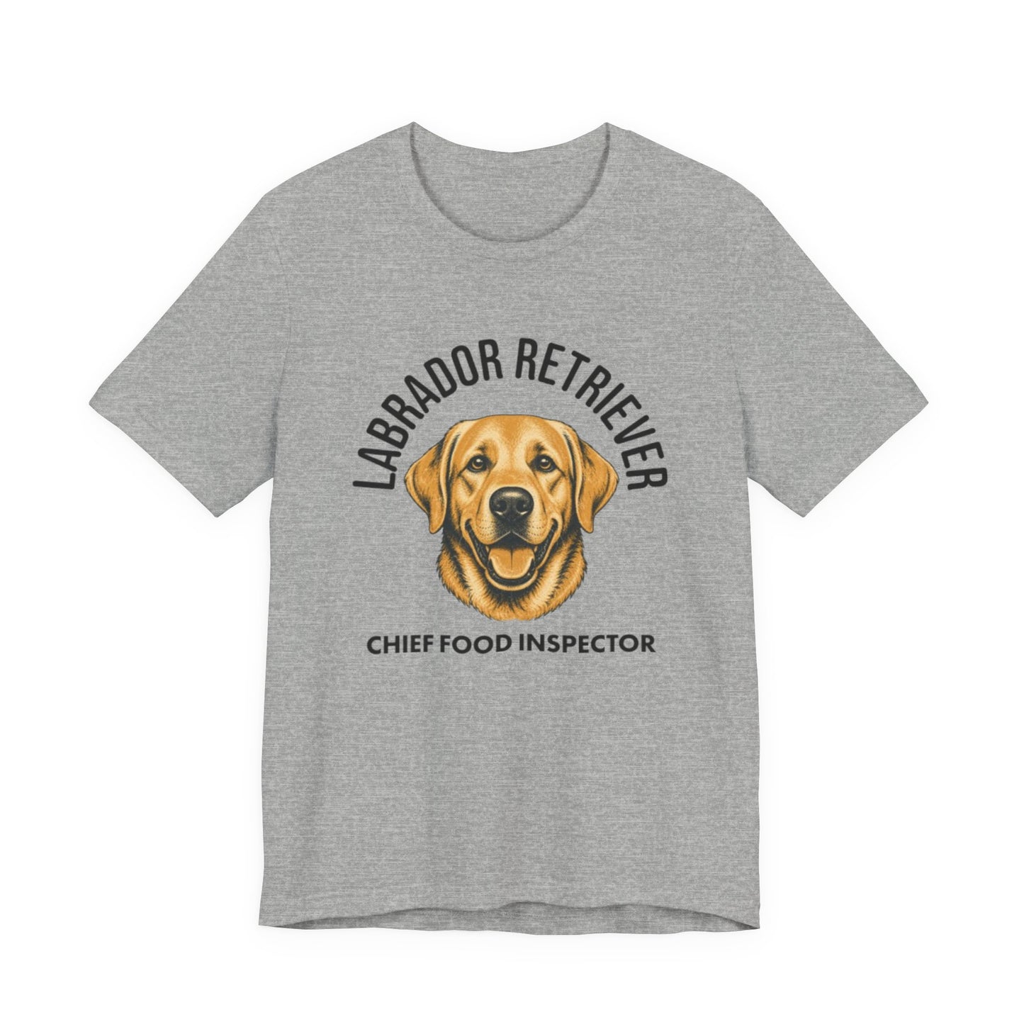 Labrador Retriever Club Chief Food Inspector Graphic Tee