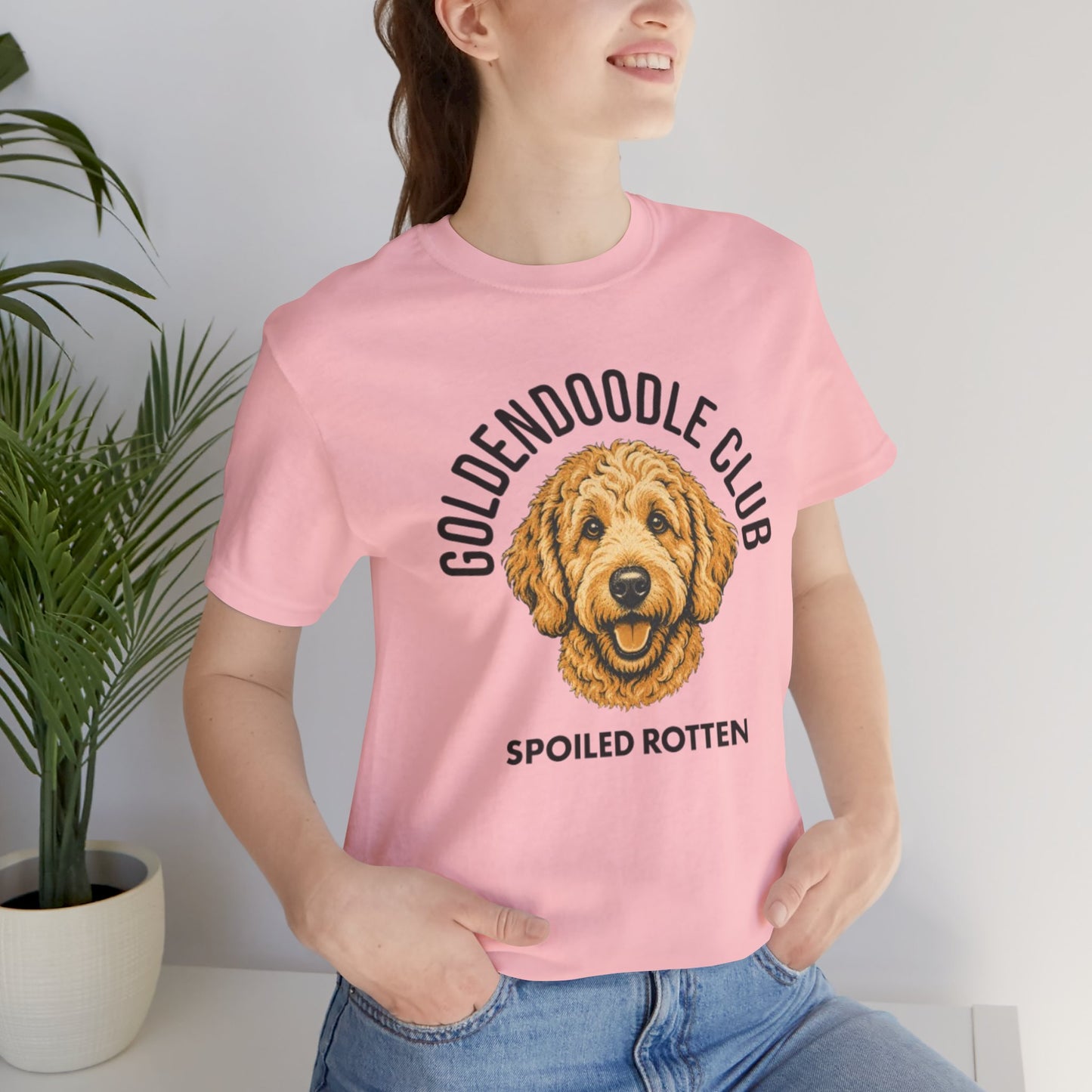 Goldendoodle Club Spoiled Rotten Graphic Tee