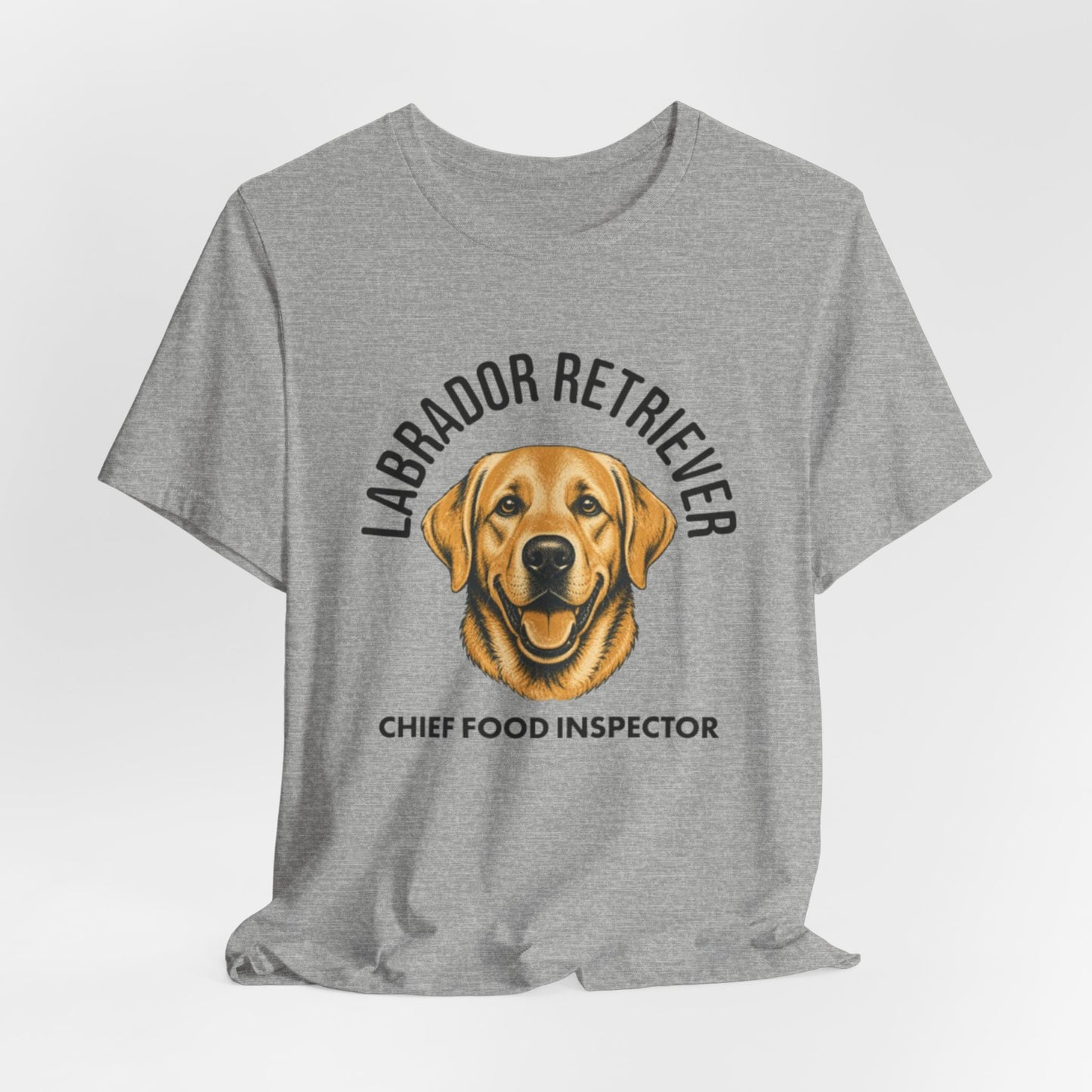 Labrador Retriever Club Chief Food Inspector Graphic Tee