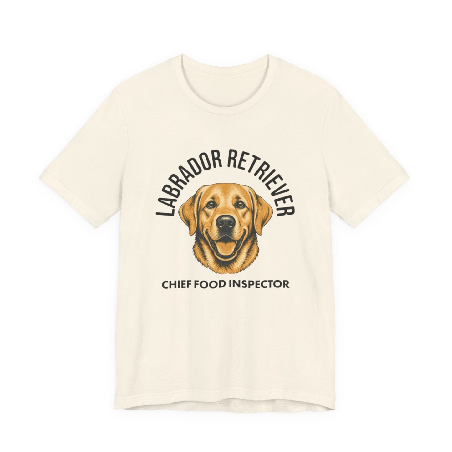 Labrador Retriever Club Chief Food Inspector Graphic Tee