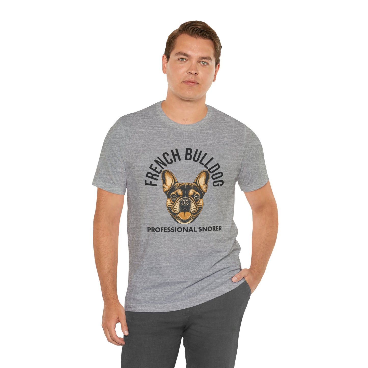 French Bulldog Club Professional Snorer Graphic Tee