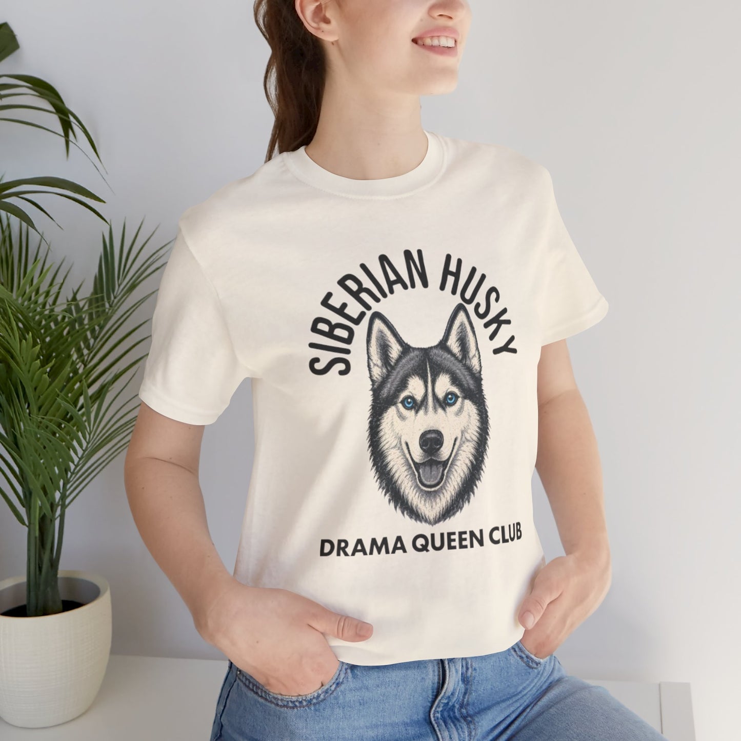 Siberian Husky Club Drama Queen Official Graphic Tee