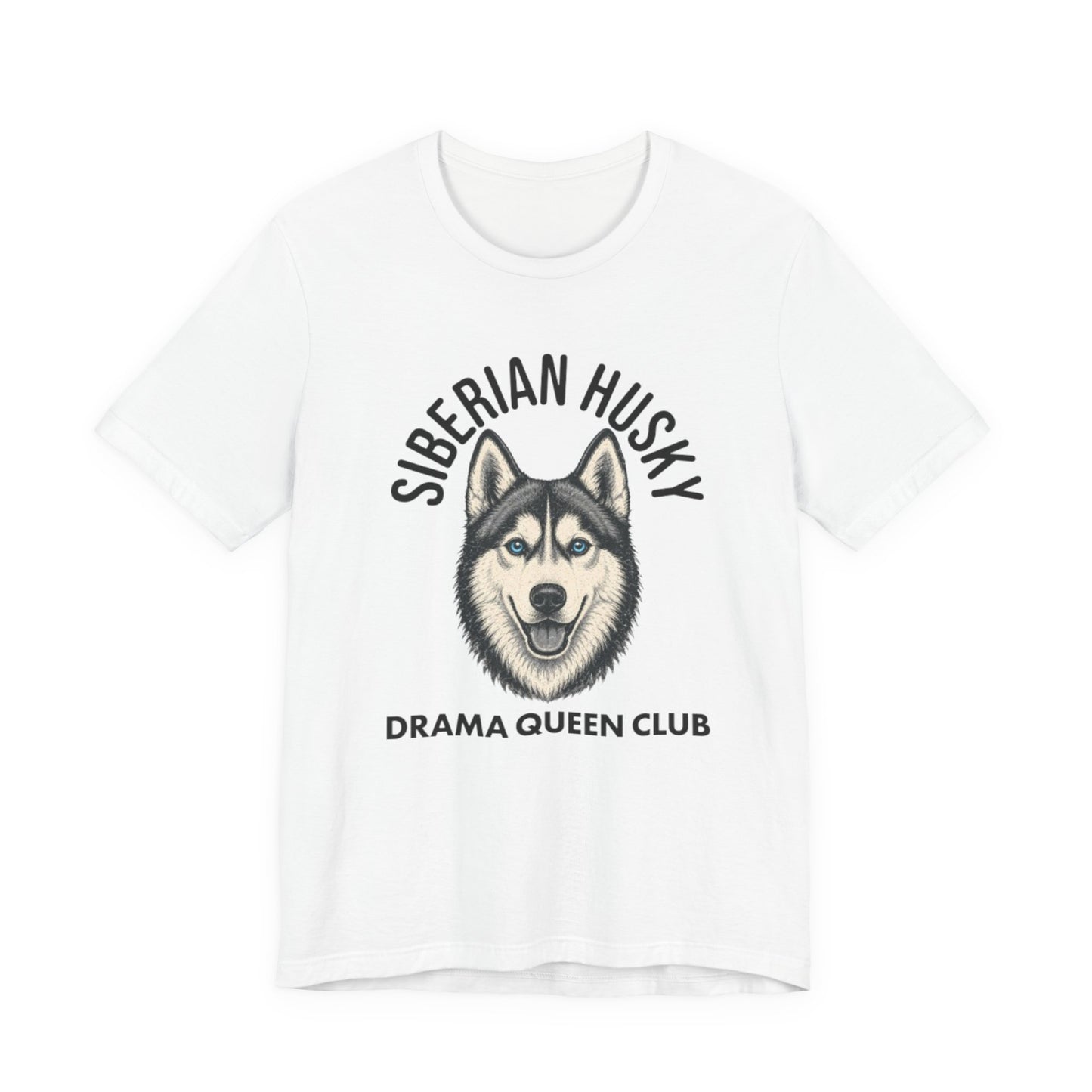 Siberian Husky Club Drama Queen Official Graphic Tee