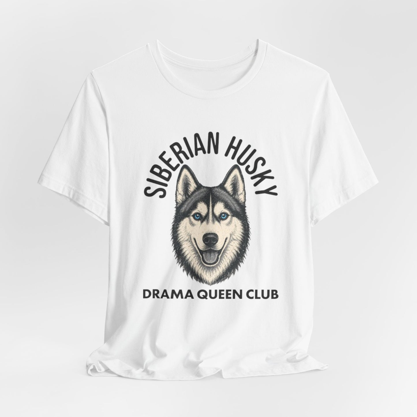 Siberian Husky Club Drama Queen Official Graphic Tee