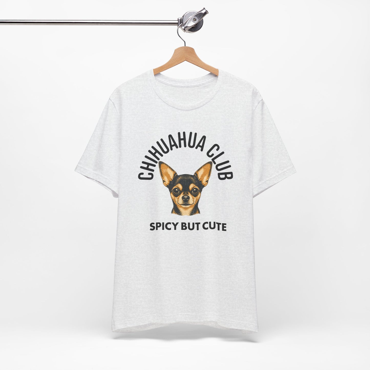 Chihuahua Club Spicy But Cute Graphic Tee