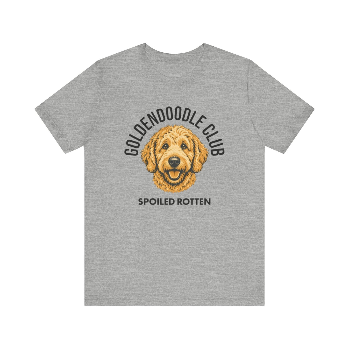 Goldendoodle Club Spoiled Rotten Graphic Tee