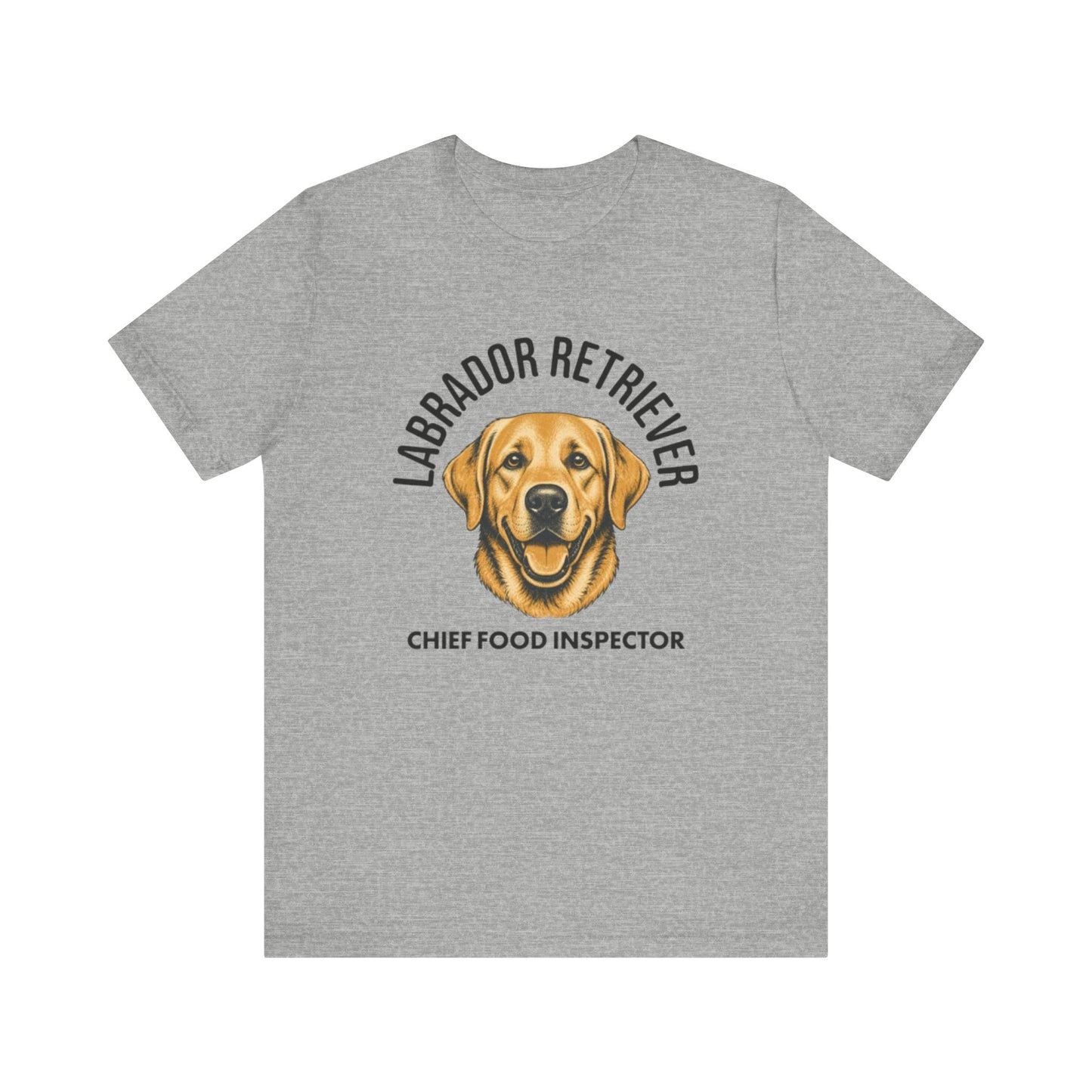 Labrador Retriever Club Chief Food Inspector Graphic Tee