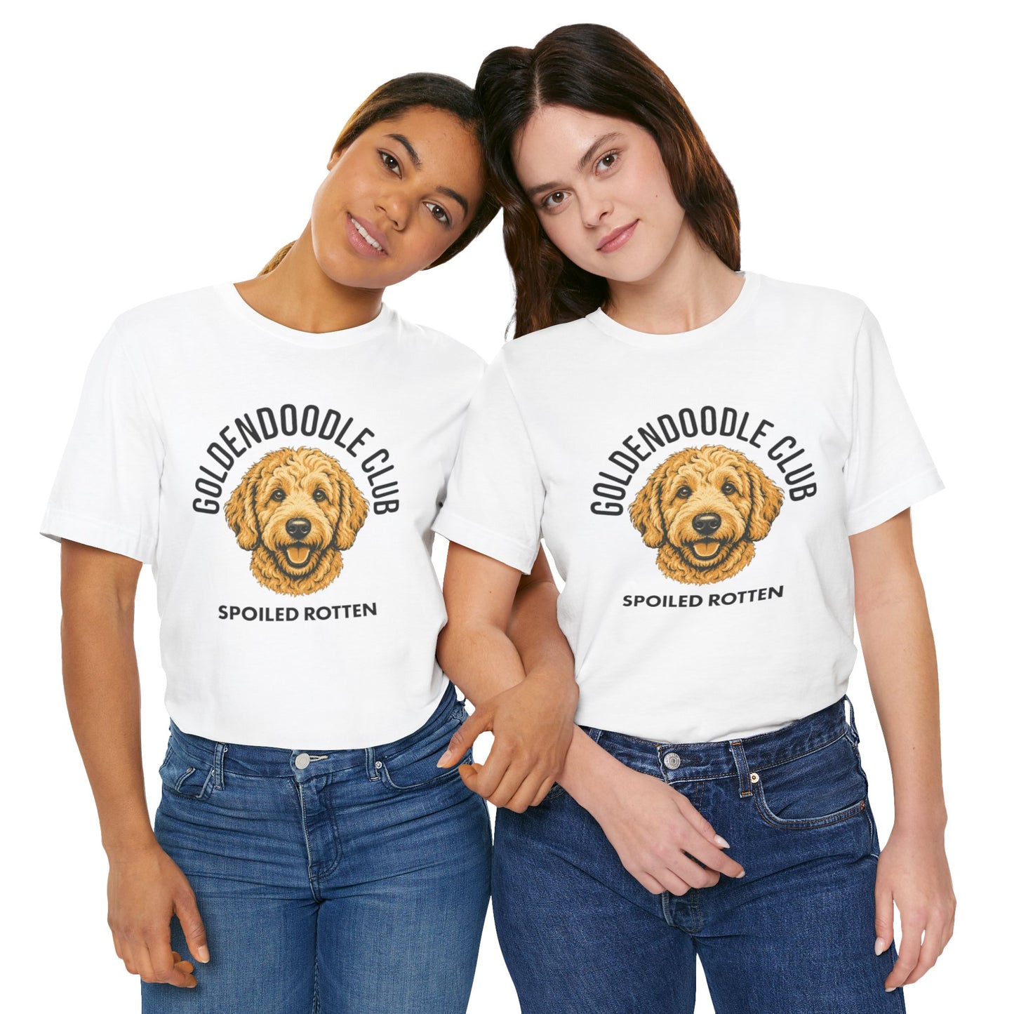 Goldendoodle Club Spoiled Rotten Graphic Tee
