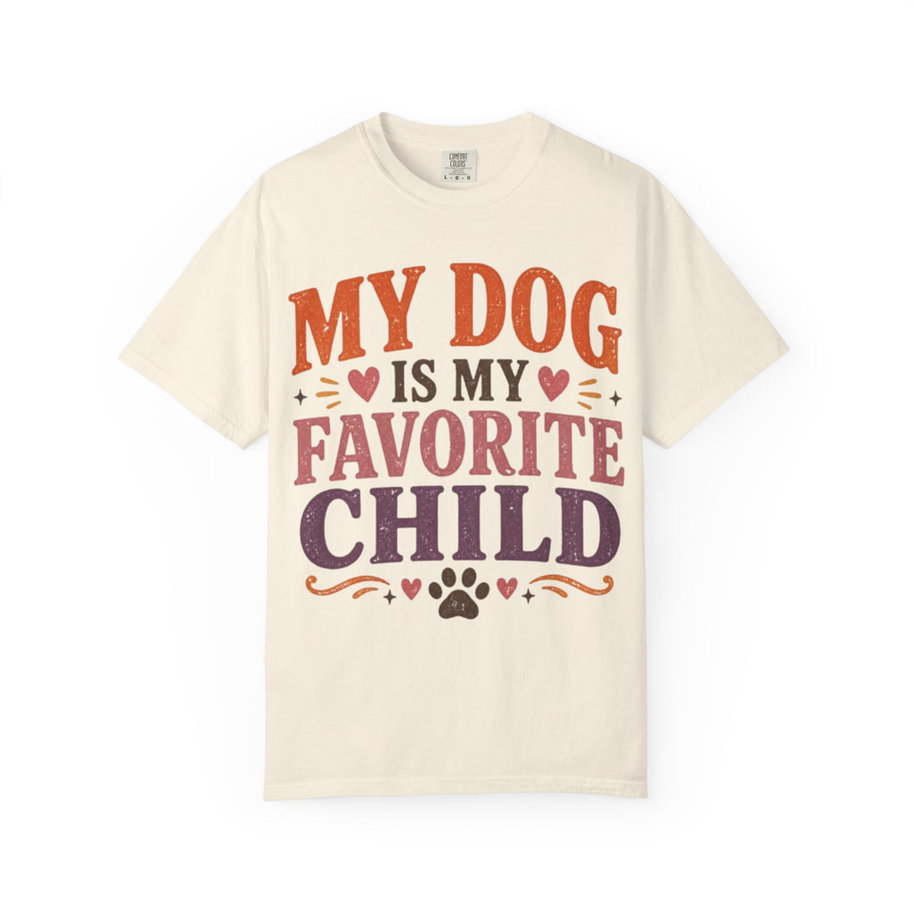 My Dog Is My Favorite Child Retro T-Shirt