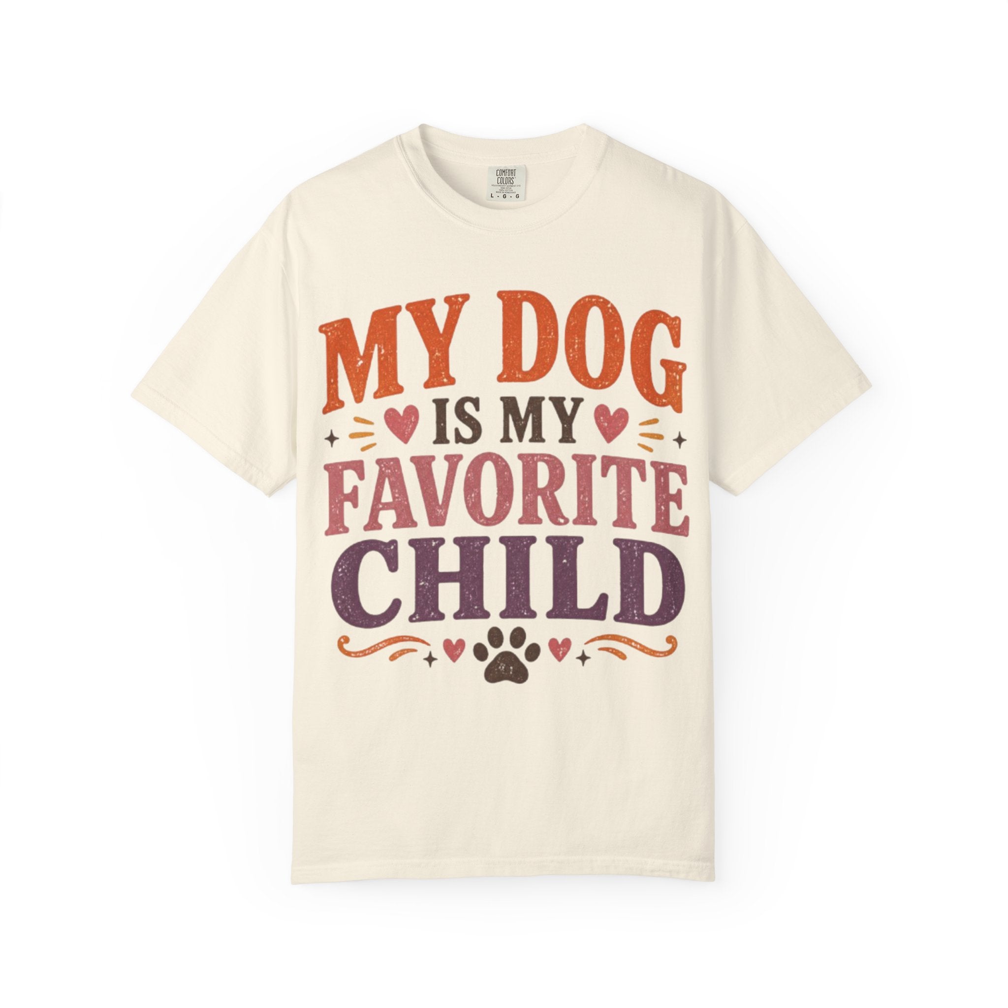 My Dog Is My Favorite Child Retro T-Shirt