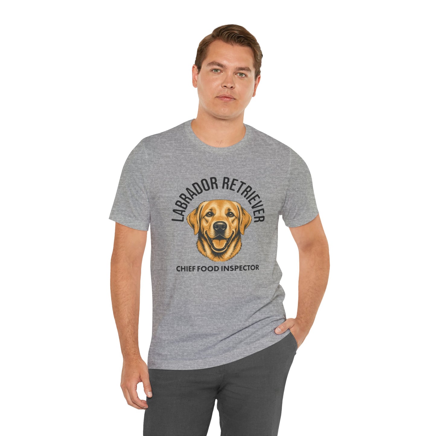 Labrador Retriever Club Chief Food Inspector Graphic Tee