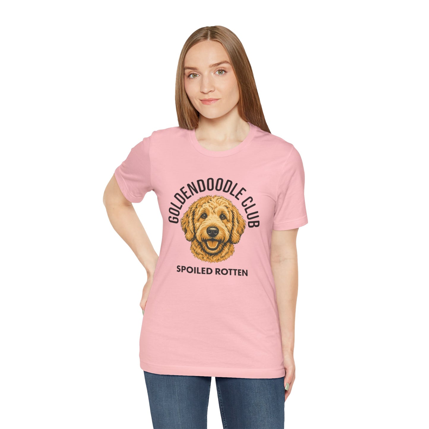 Goldendoodle Club Spoiled Rotten Graphic Tee