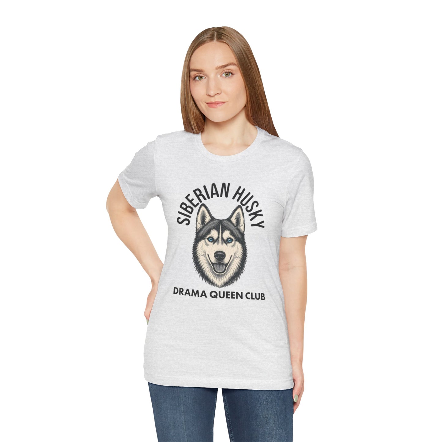 Siberian Husky Club Drama Queen Official Graphic Tee