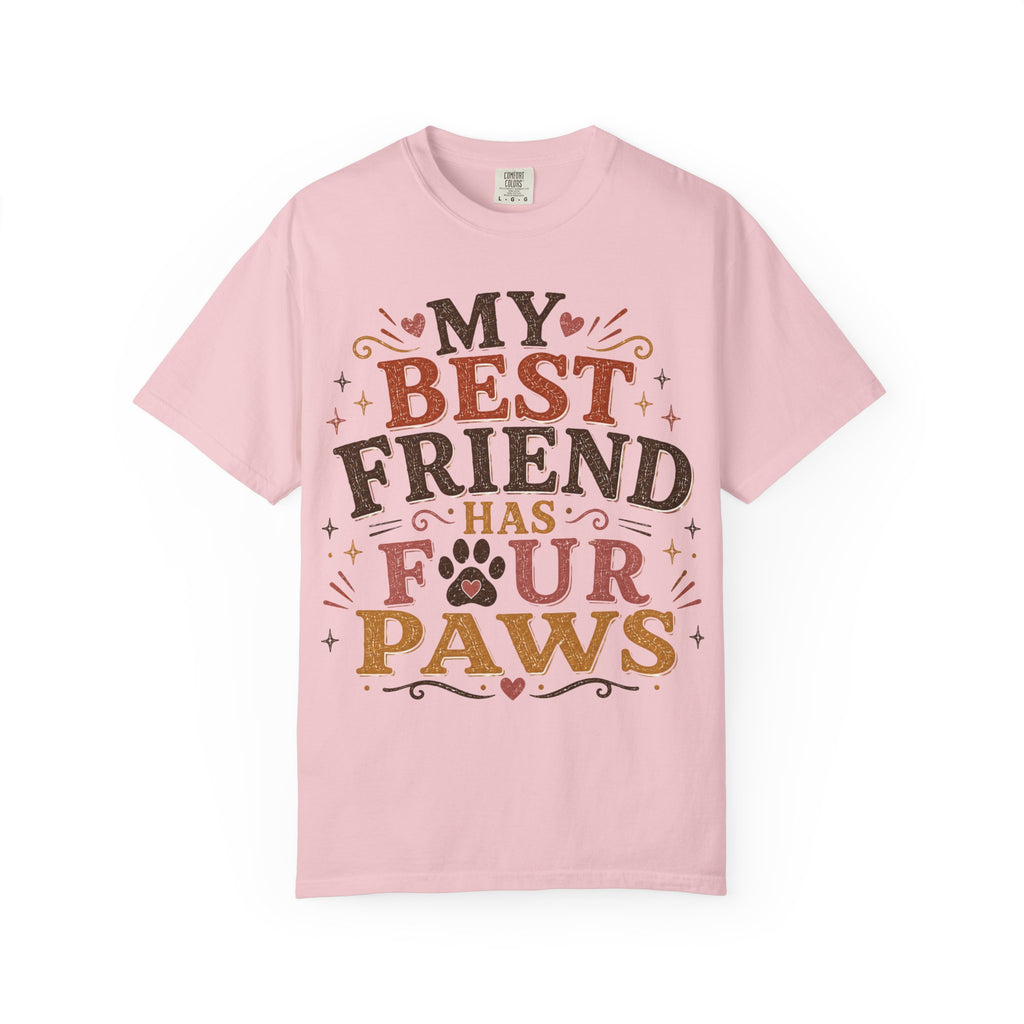 My Best Friend Has Four Paws Retro T-Shirt