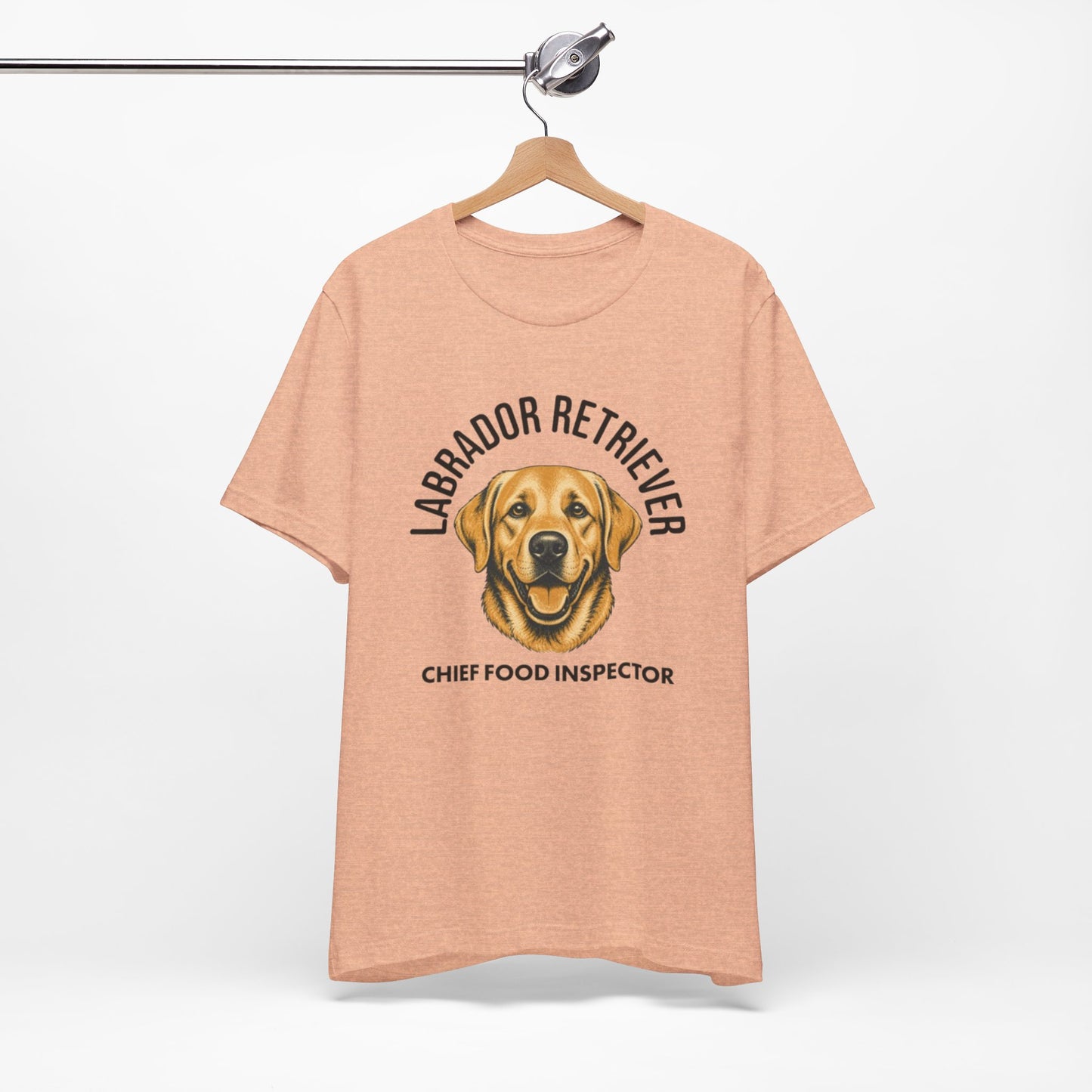 Labrador Retriever Club Chief Food Inspector Graphic Tee