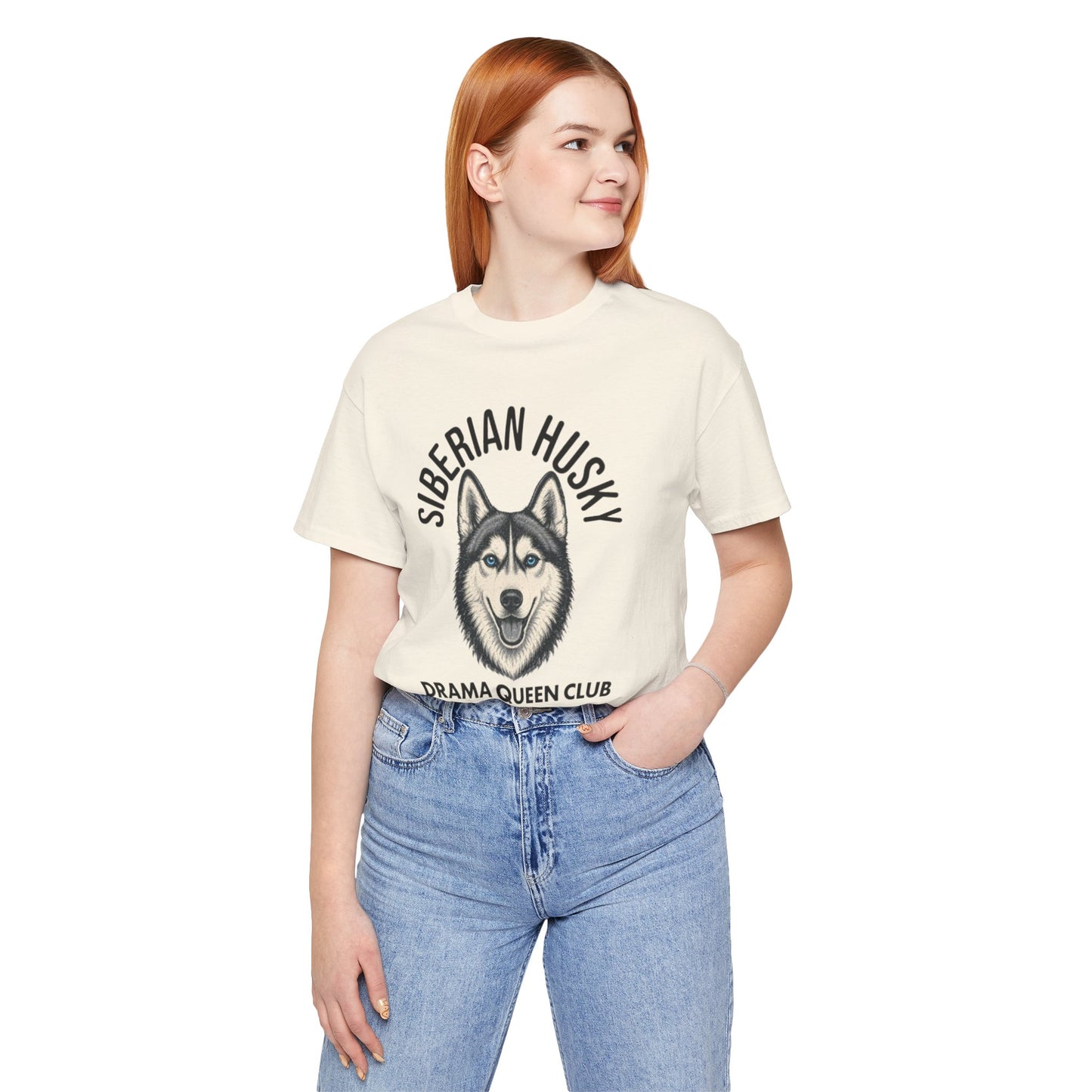 Siberian Husky Club Drama Queen Official Graphic Tee