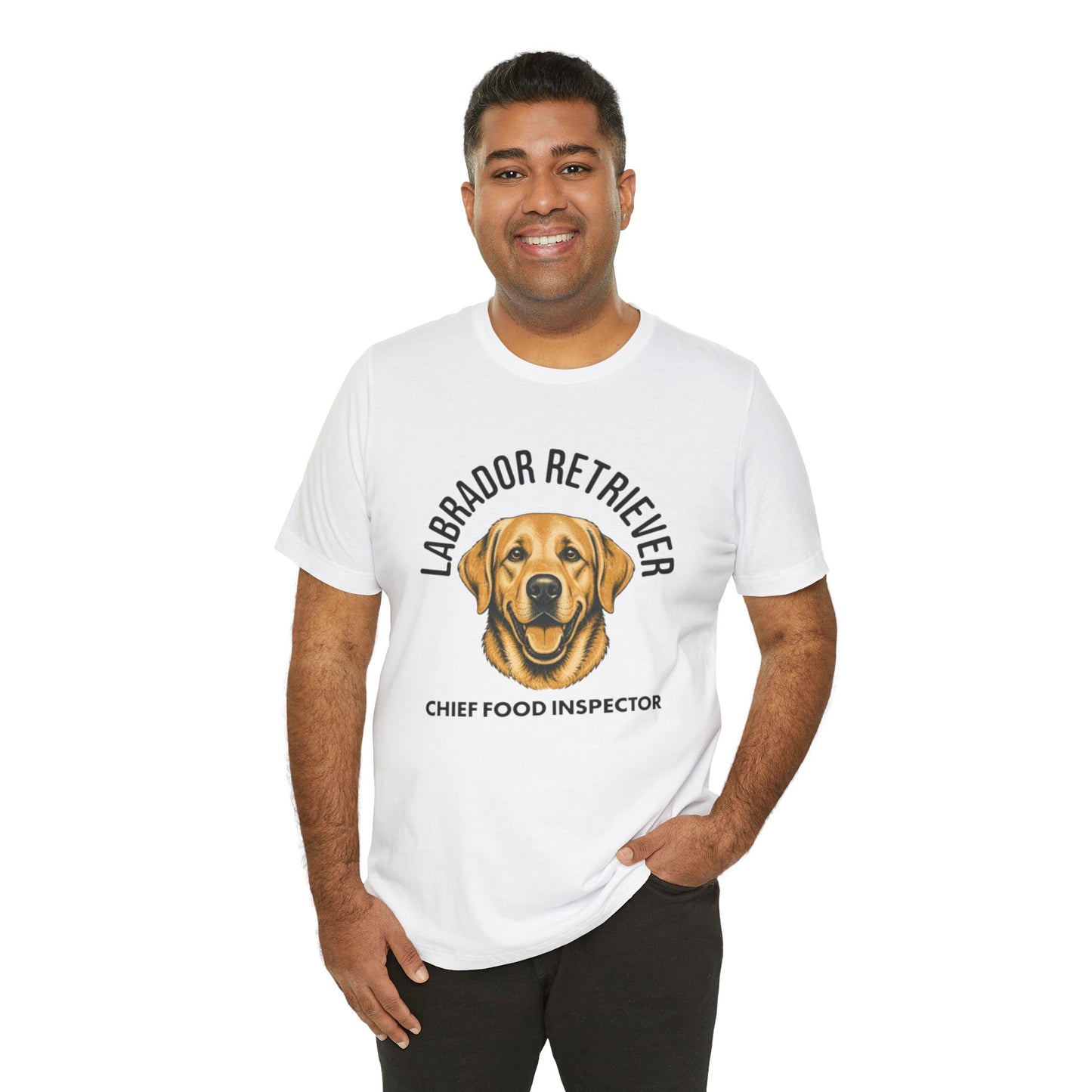 Labrador Retriever Club Chief Food Inspector Graphic Tee