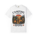 Camping Is Better With My Dog Retro T-Shirt