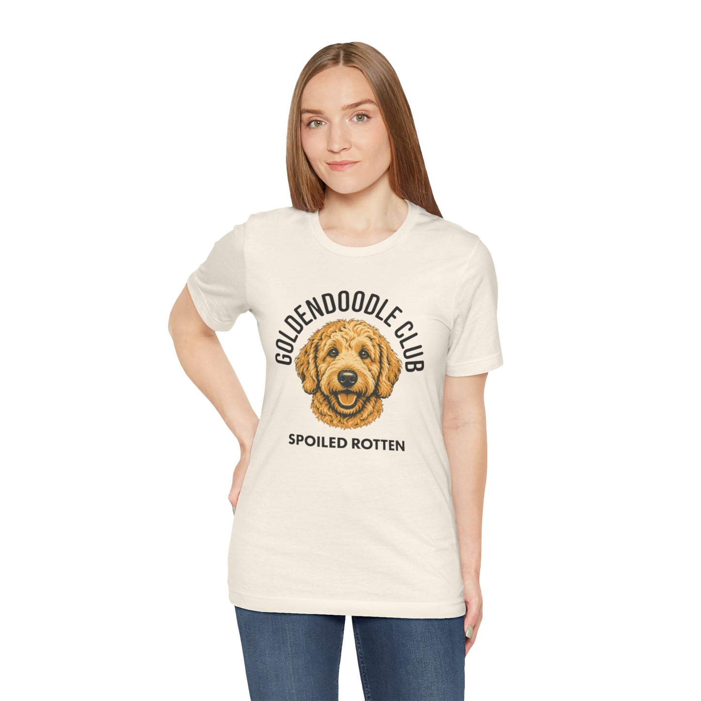 Goldendoodle Club Spoiled Rotten Graphic Tee