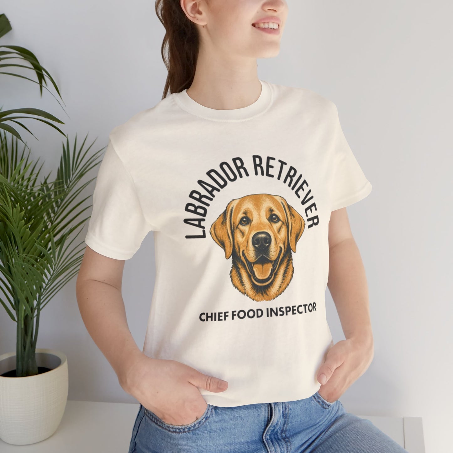 Labrador Retriever Club Chief Food Inspector Graphic Tee