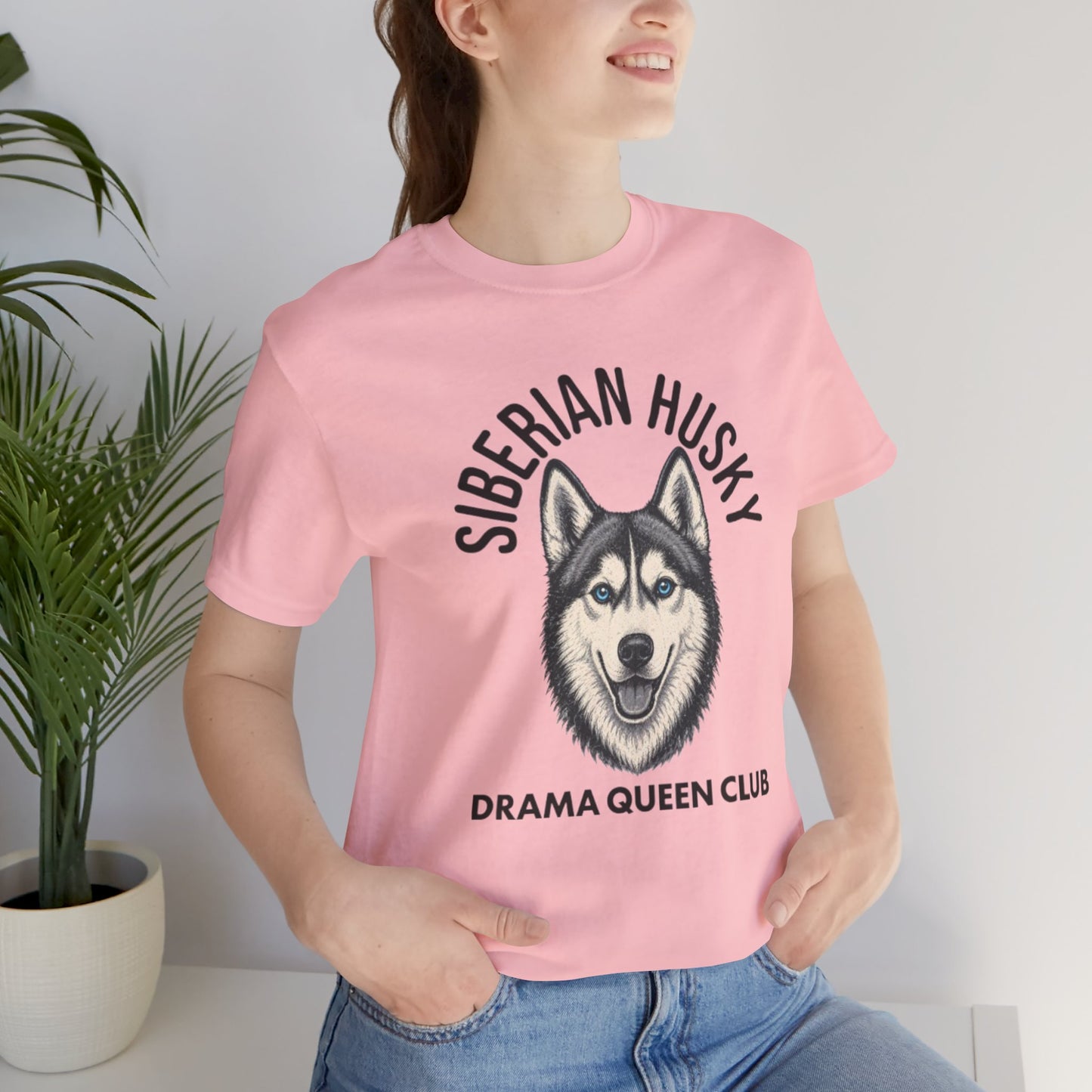 Siberian Husky Club Drama Queen Official Graphic Tee