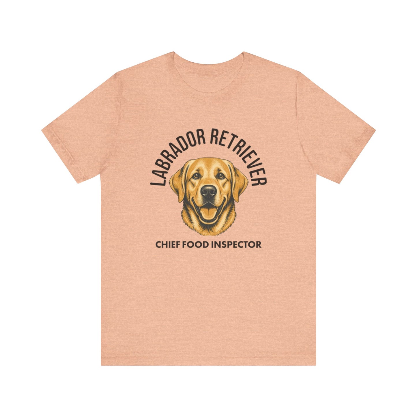 Labrador Retriever Club Chief Food Inspector Graphic Tee