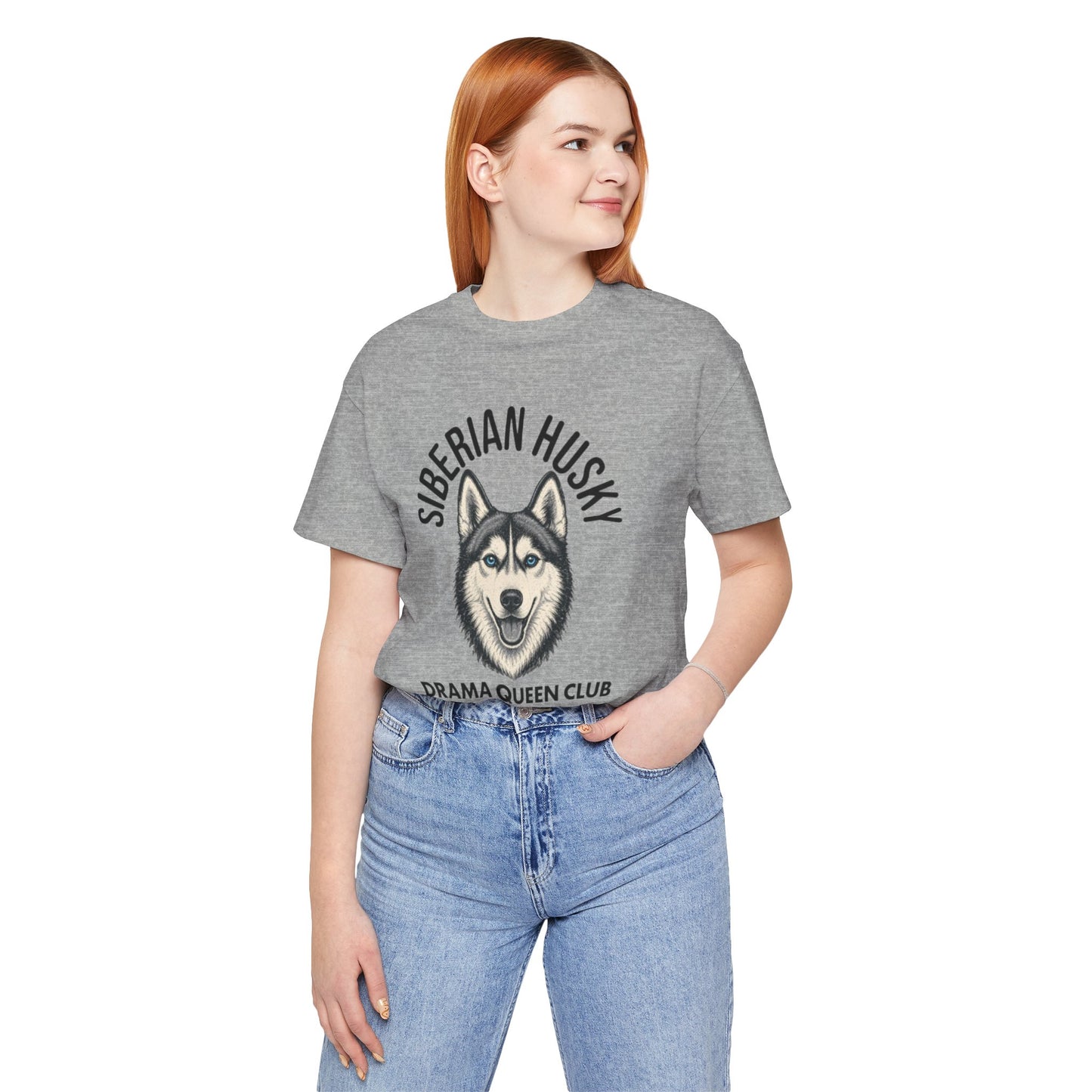 Siberian Husky Club Drama Queen Official Graphic Tee