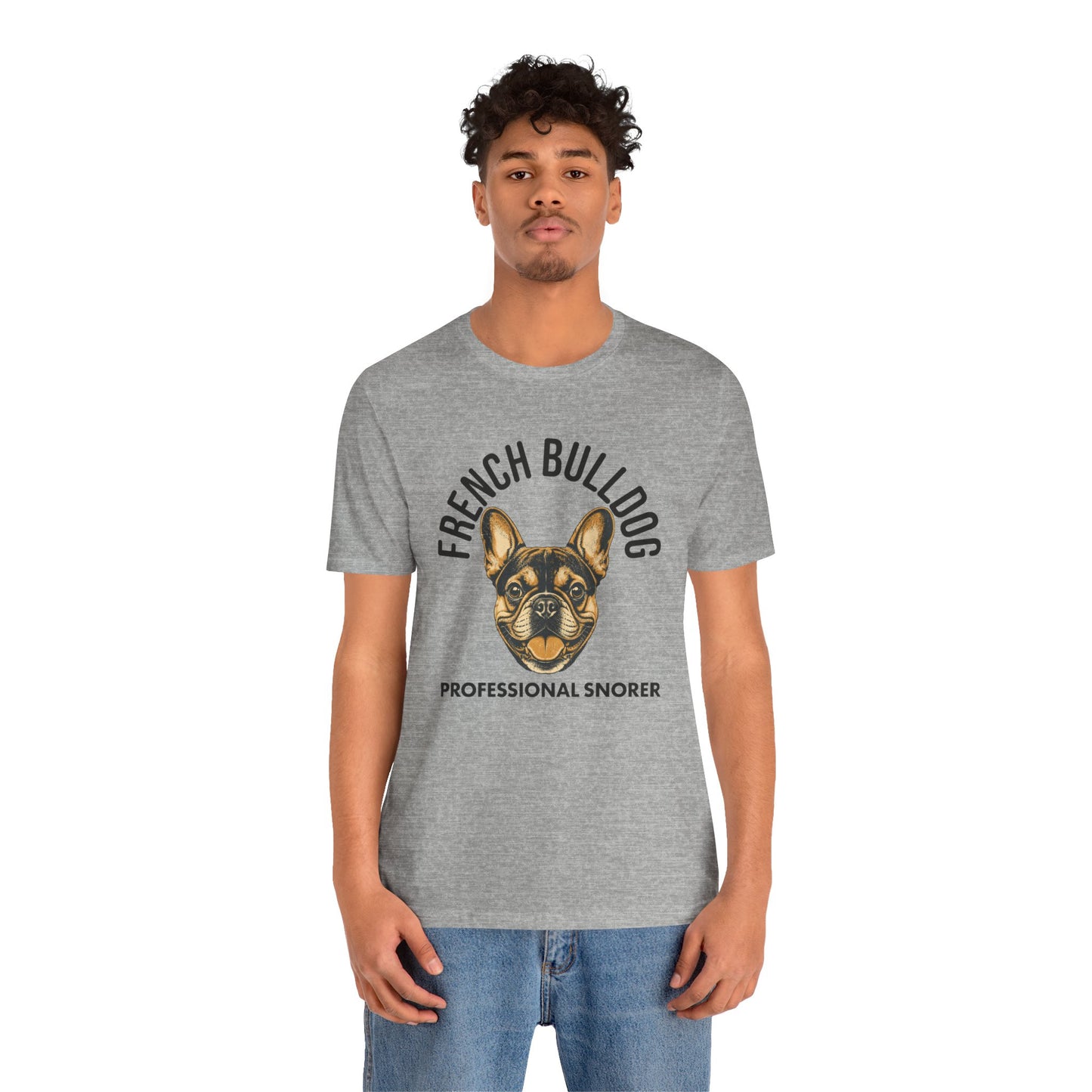 French Bulldog Club Professional Snorer Graphic Tee