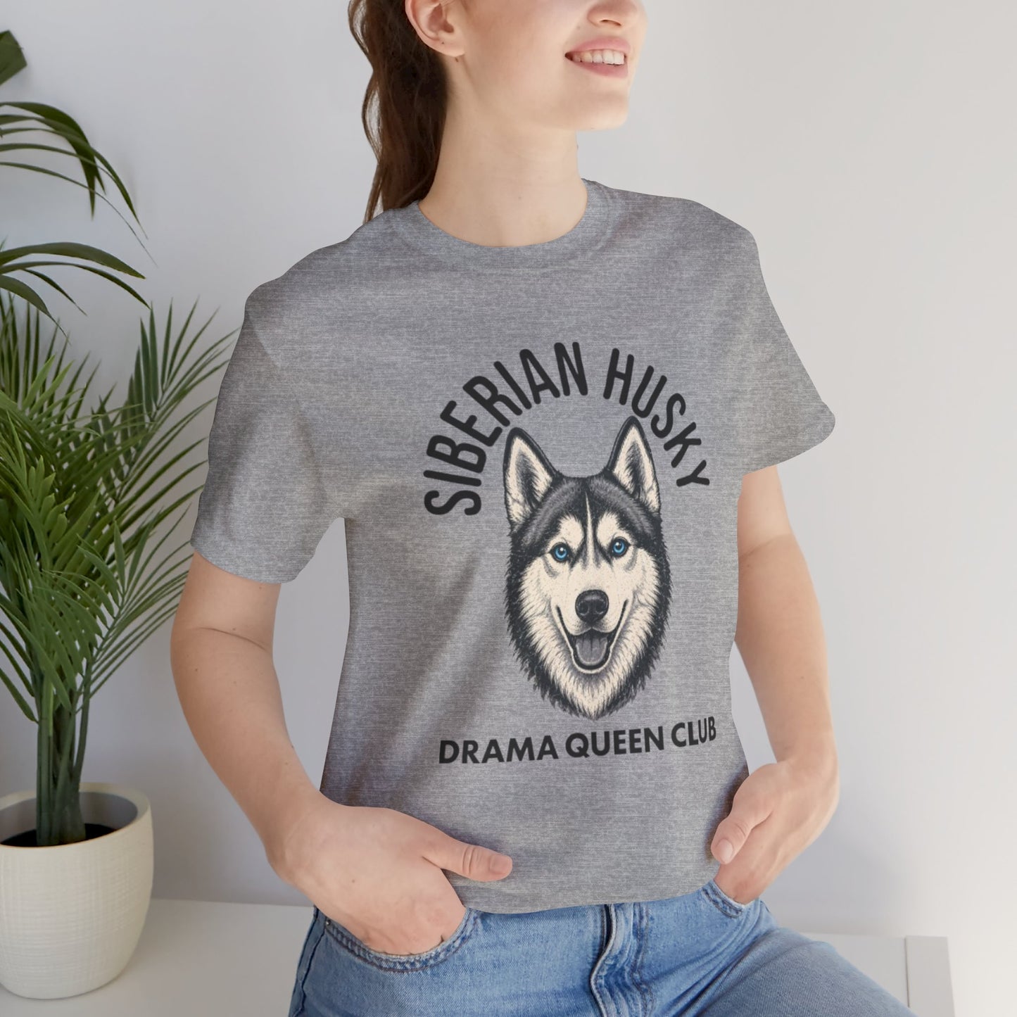 Siberian Husky Club Drama Queen Official Graphic Tee