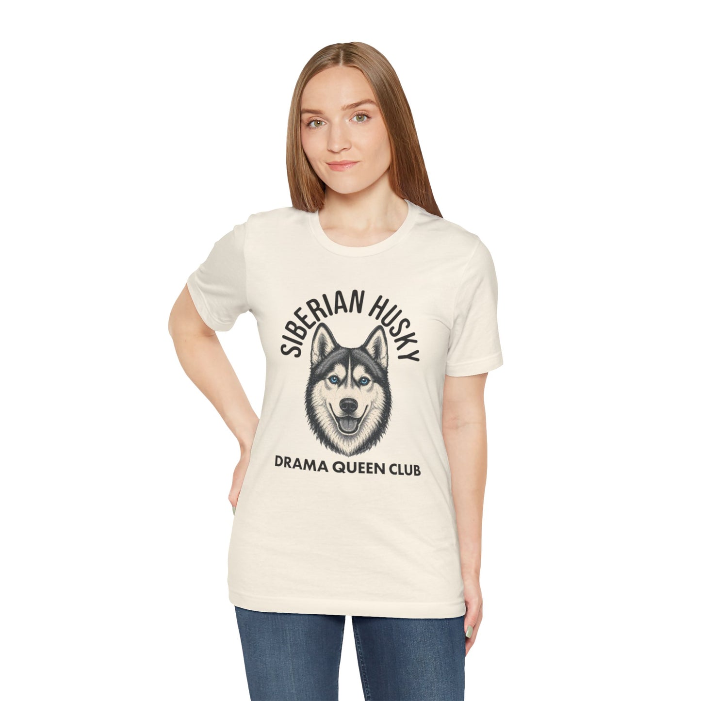 Siberian Husky Club Drama Queen Official Graphic Tee