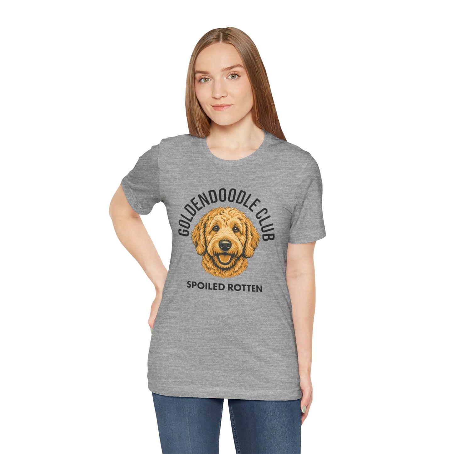 Goldendoodle Club Spoiled Rotten Graphic Tee