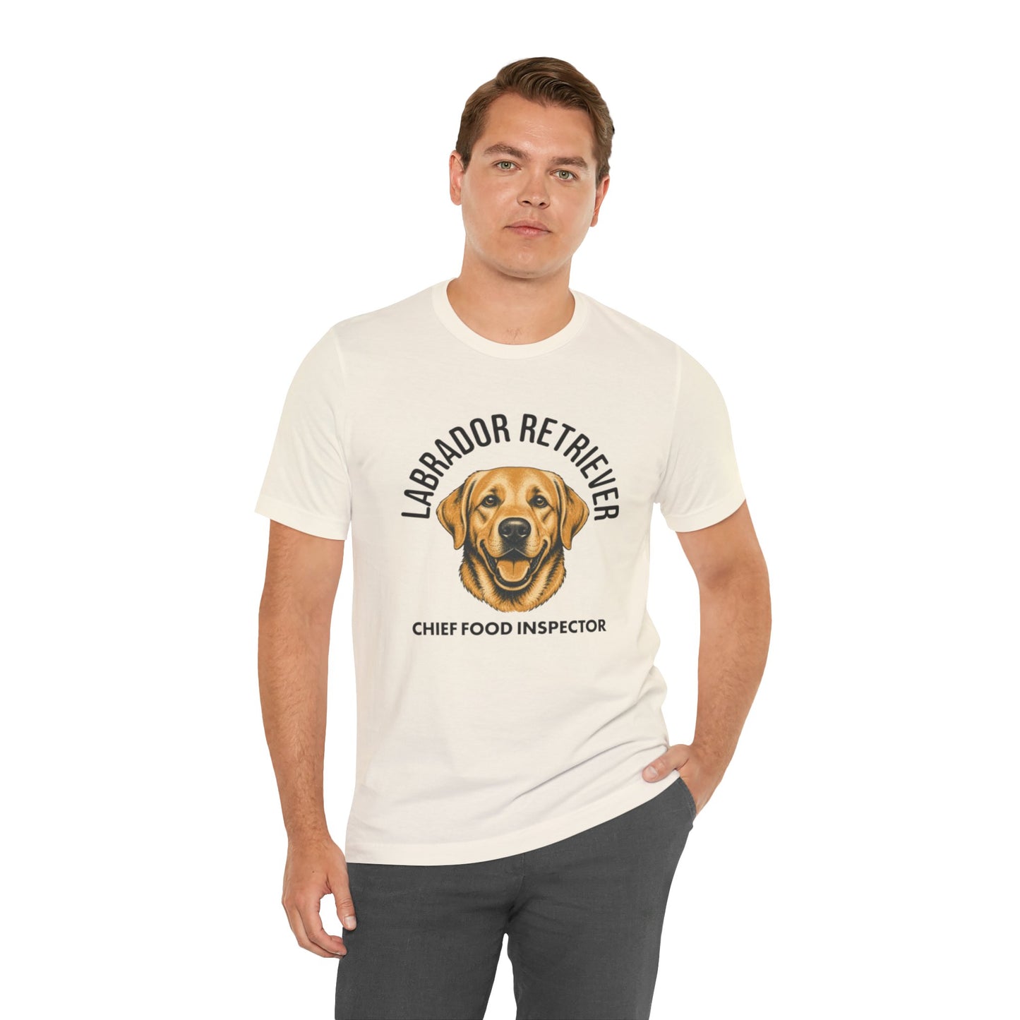 Labrador Retriever Club Chief Food Inspector Graphic Tee