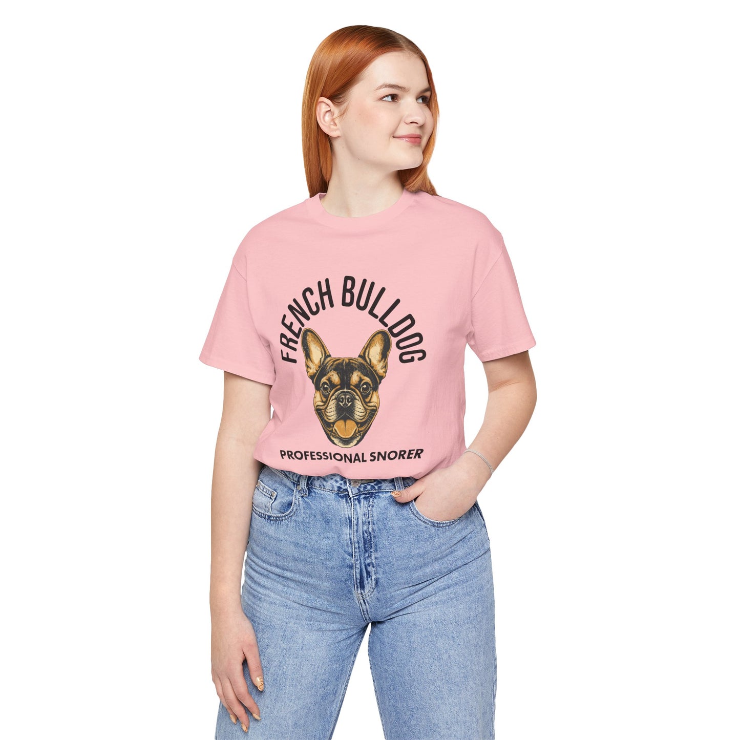 French Bulldog Club Professional Snorer Graphic Tee