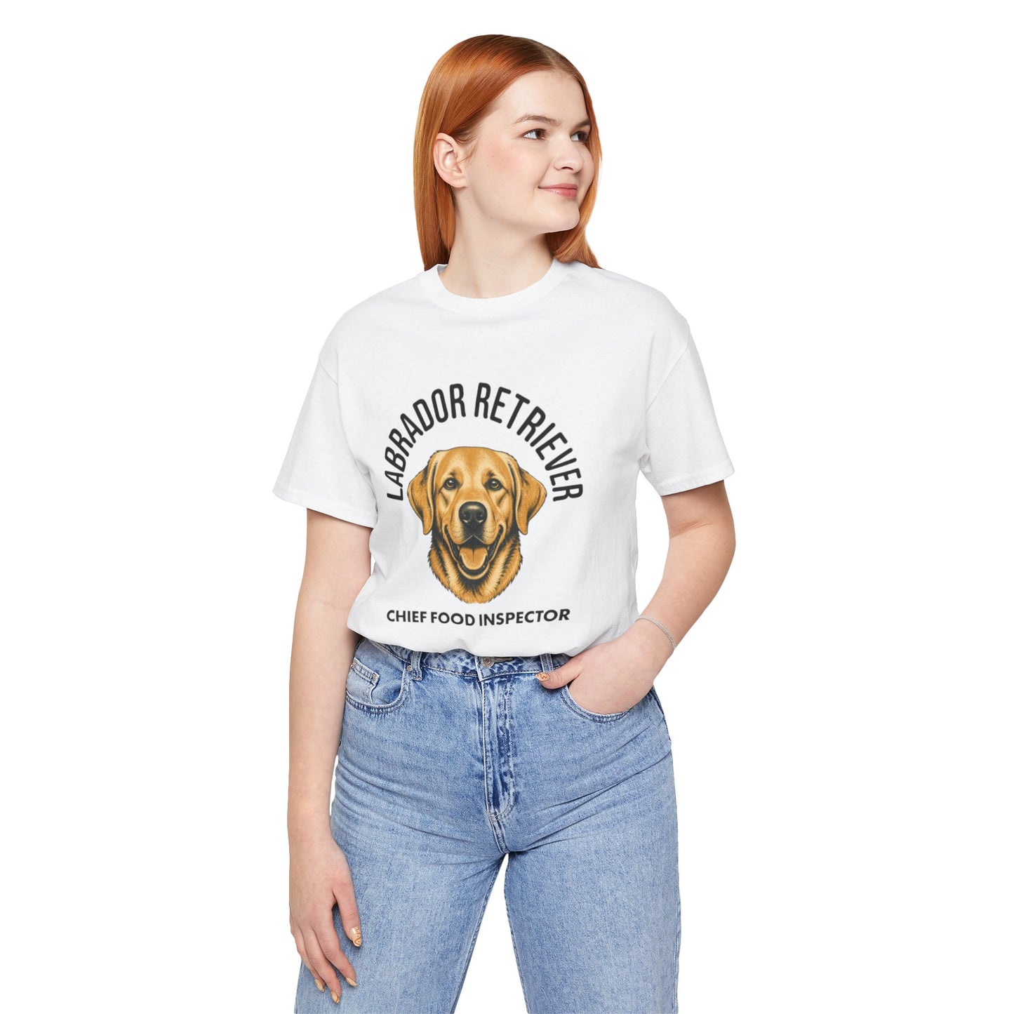 Labrador Retriever Club Chief Food Inspector Graphic Tee