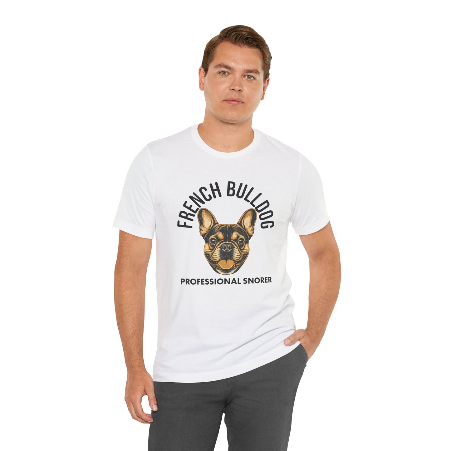 French Bulldog Club Professional Snorer Graphic Tee