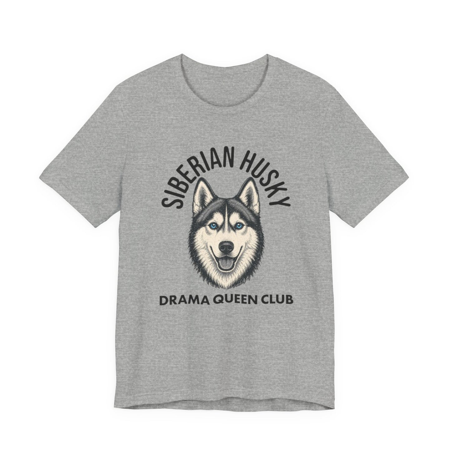 Siberian Husky Club Drama Queen Official Graphic Tee