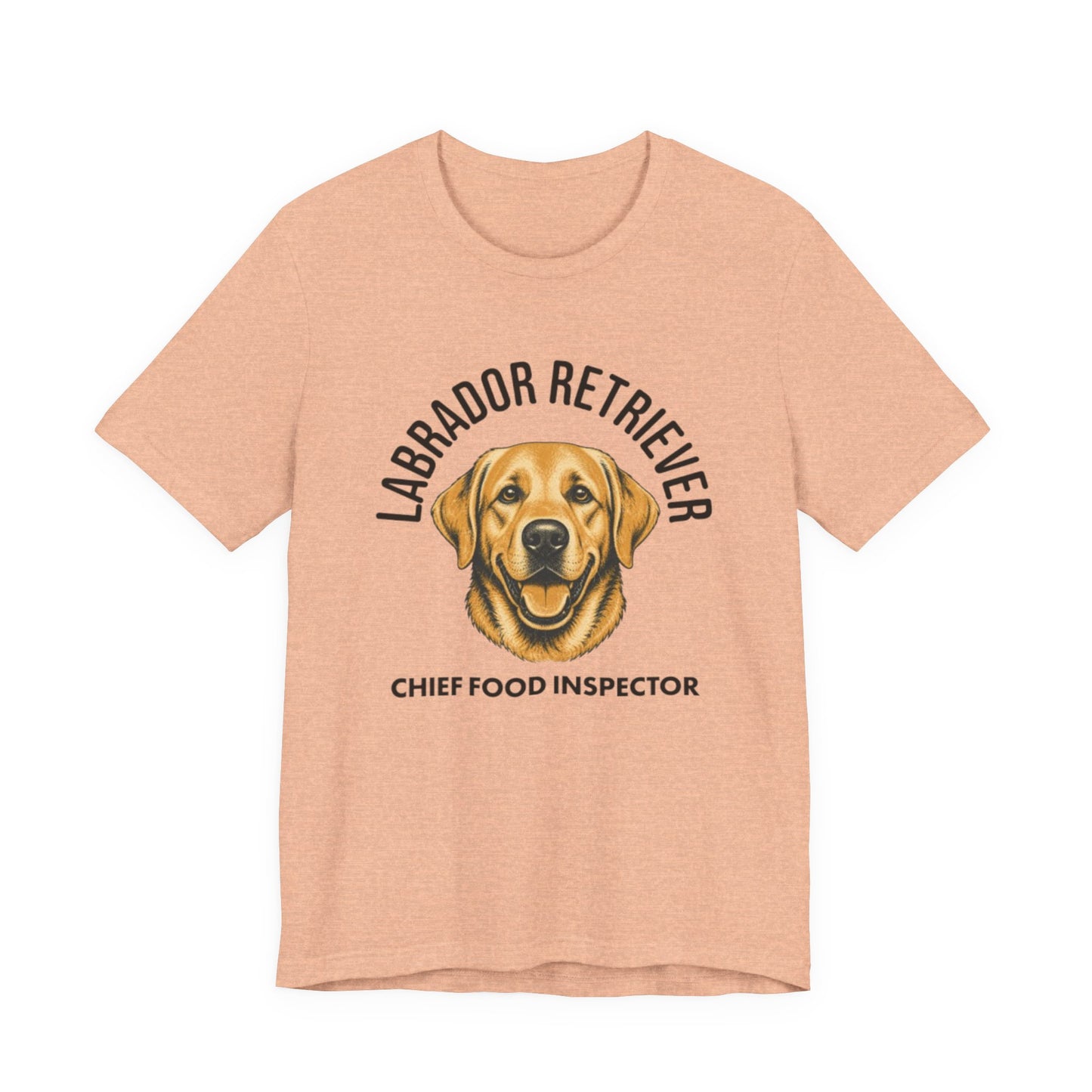 Labrador Retriever Club Chief Food Inspector Graphic Tee