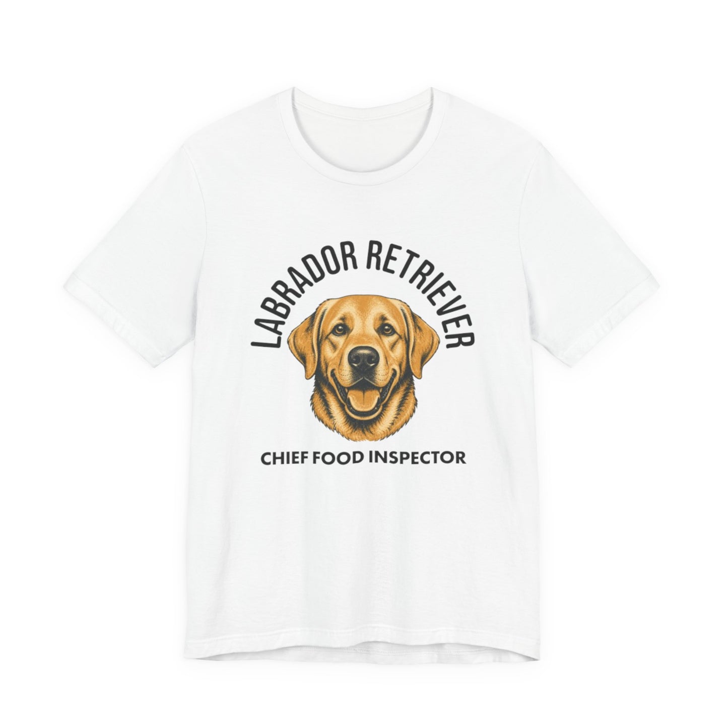 Labrador Retriever Club Chief Food Inspector Graphic Tee
