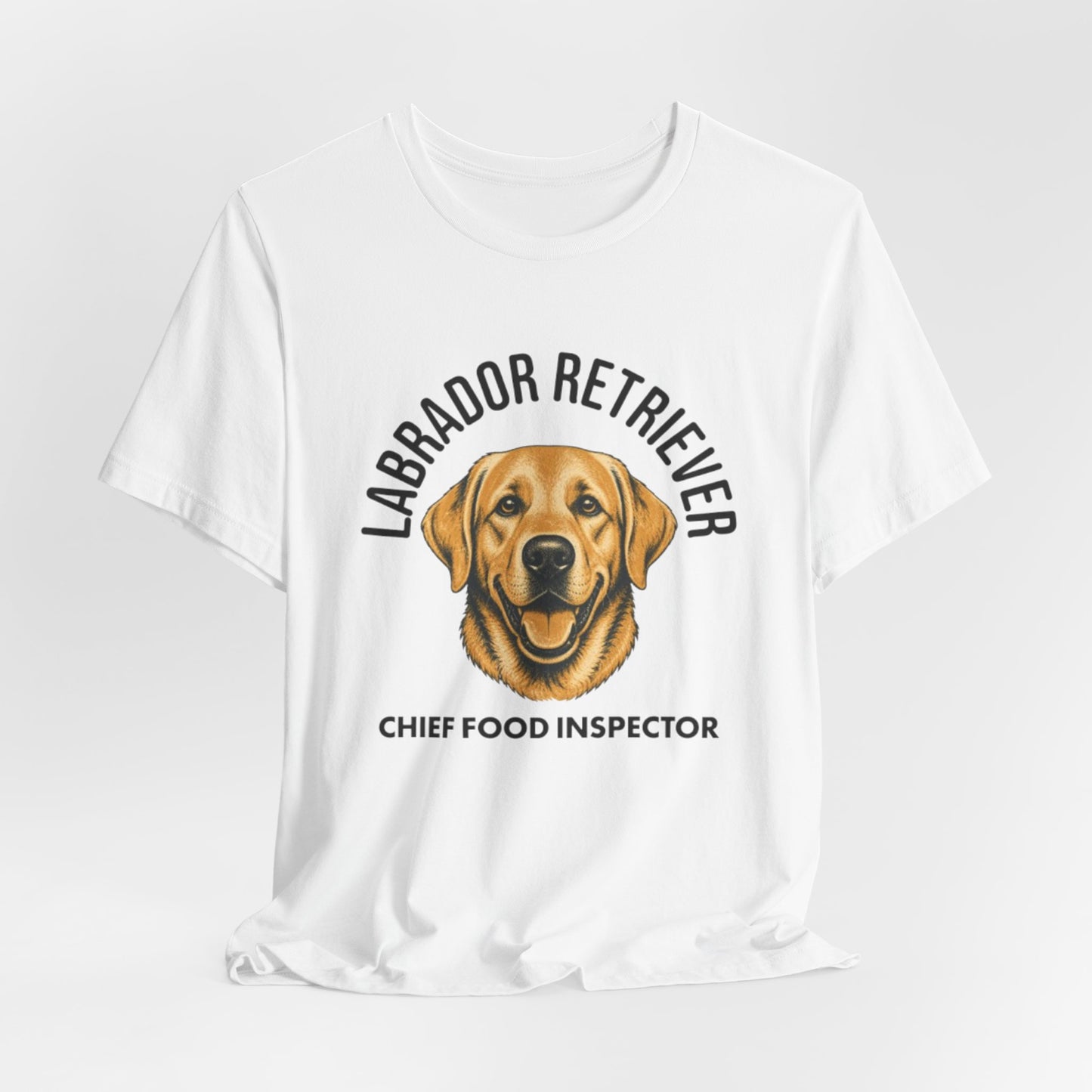 Labrador Retriever Club Chief Food Inspector Graphic Tee