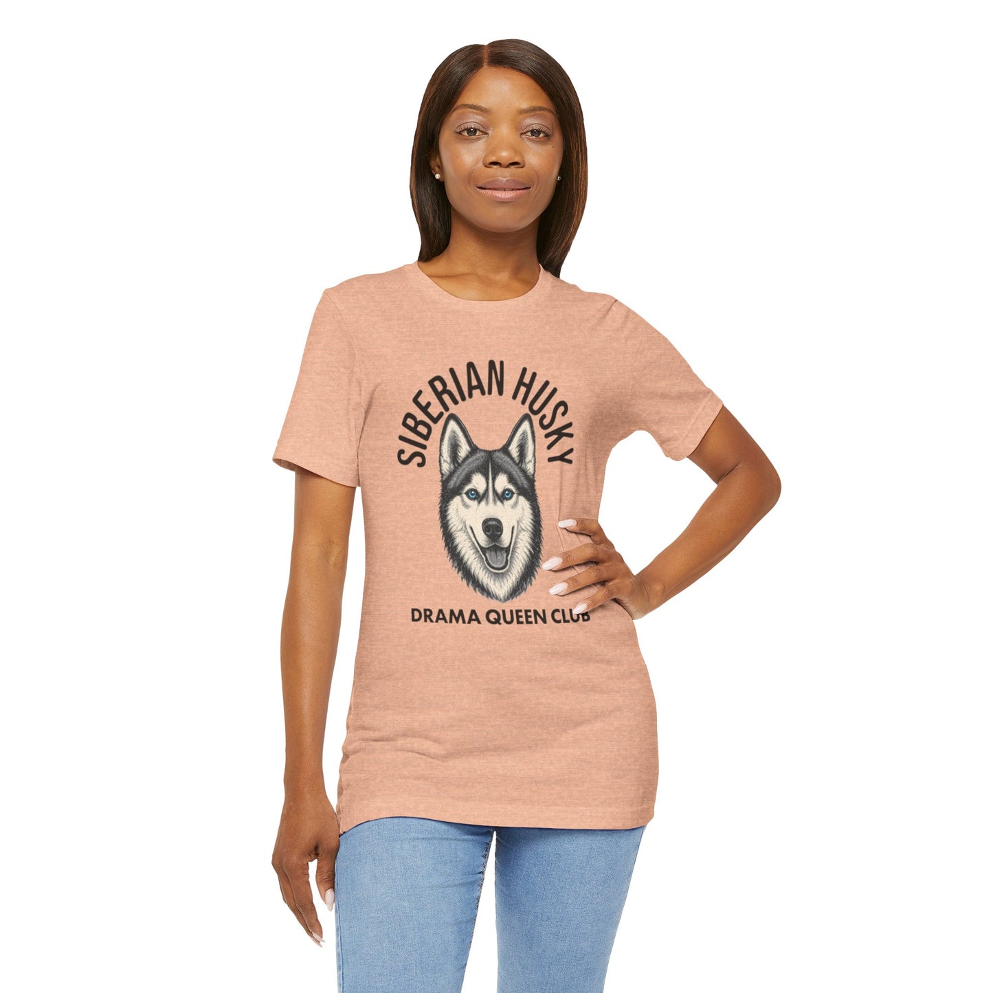 Siberian Husky Club Drama Queen Official Graphic Tee