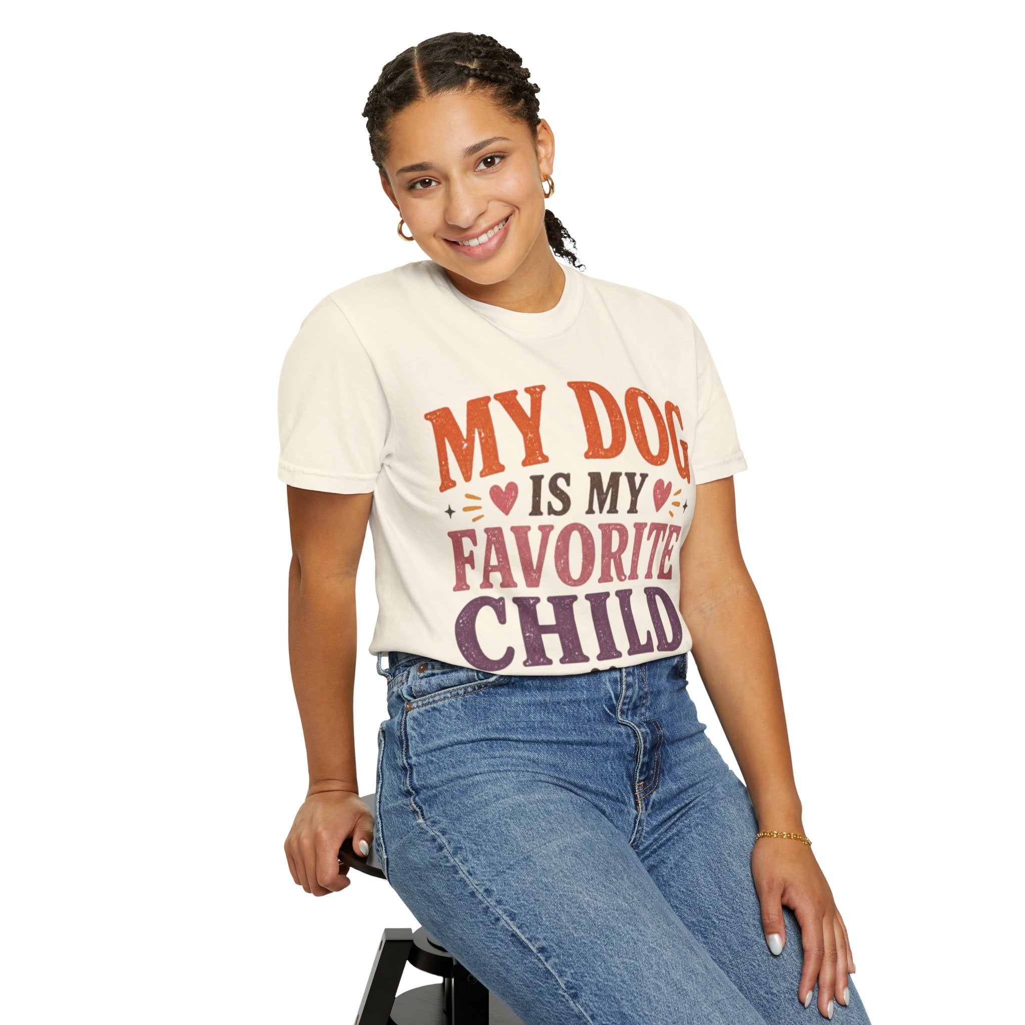 My Dog Is My Favorite Child Retro T-Shirt