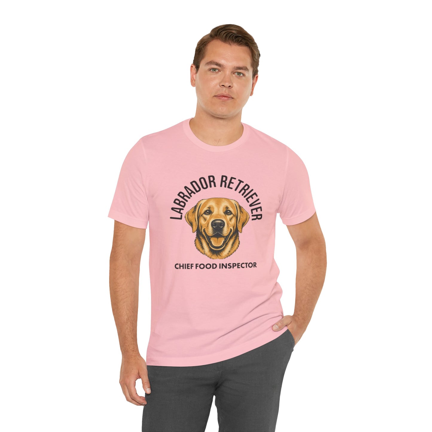 Labrador Retriever Club Chief Food Inspector Graphic Tee